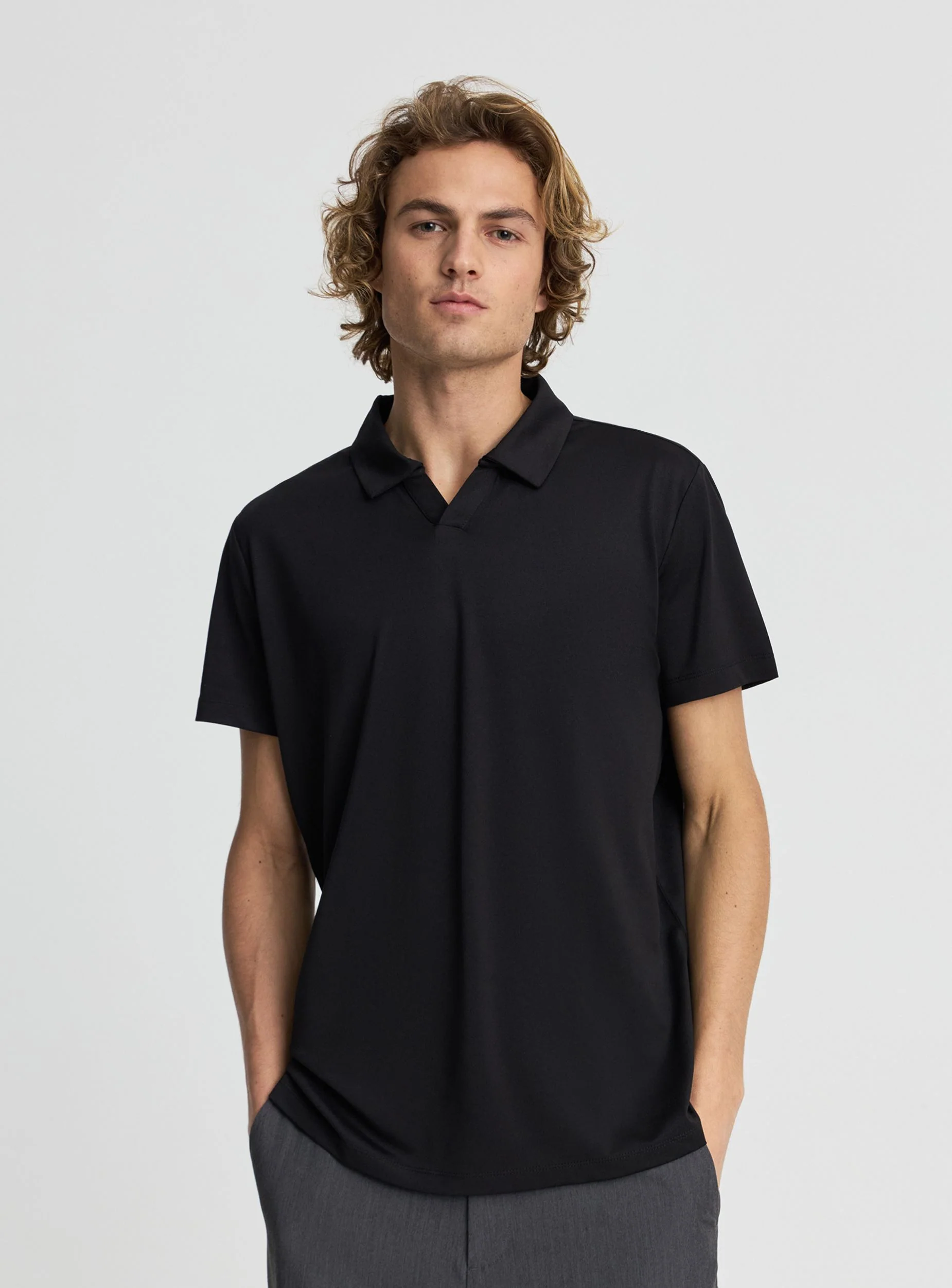 T-shirt polo tessuto piquet - Image 3