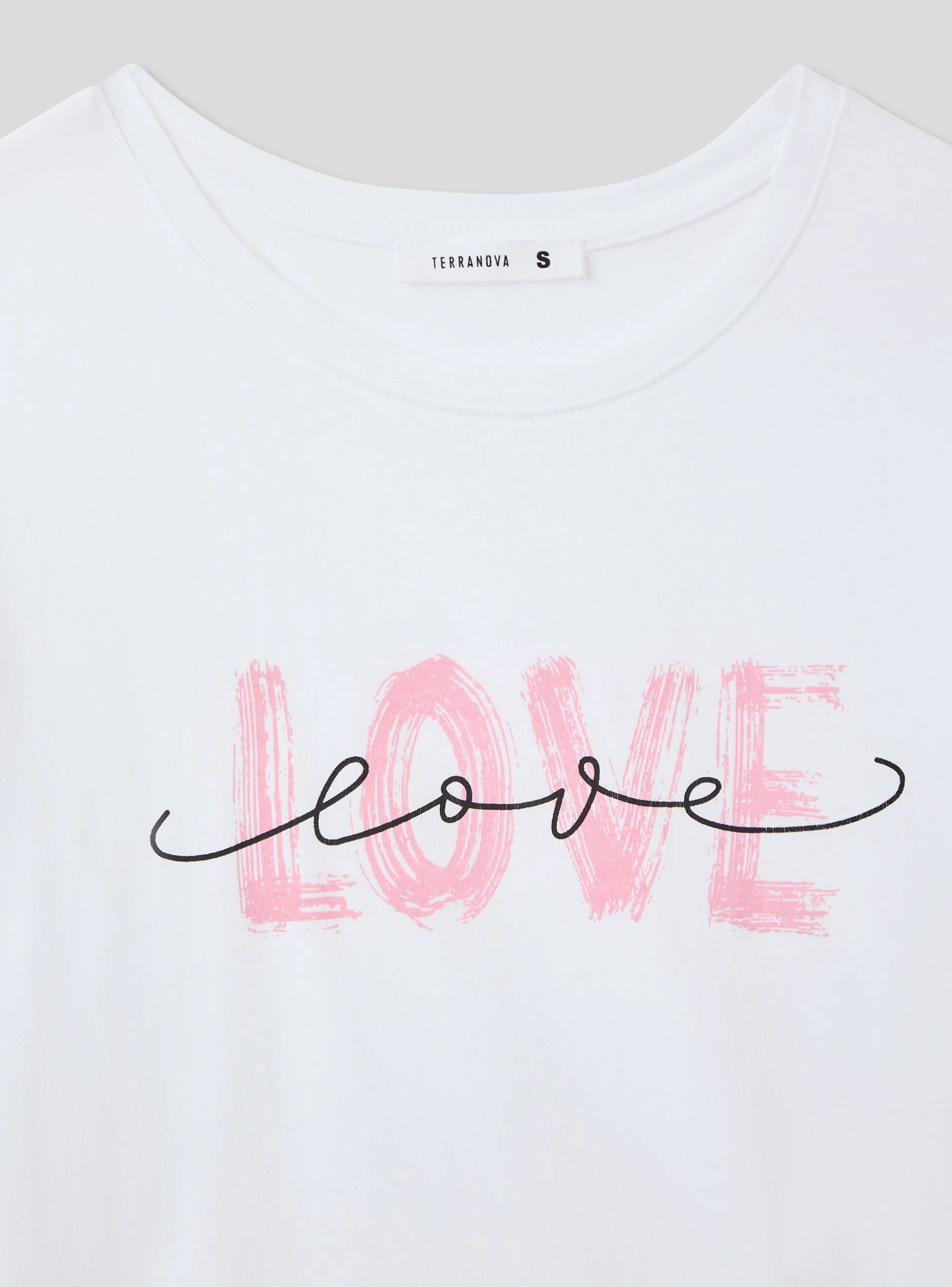 T-shirt scritta love - Image 5