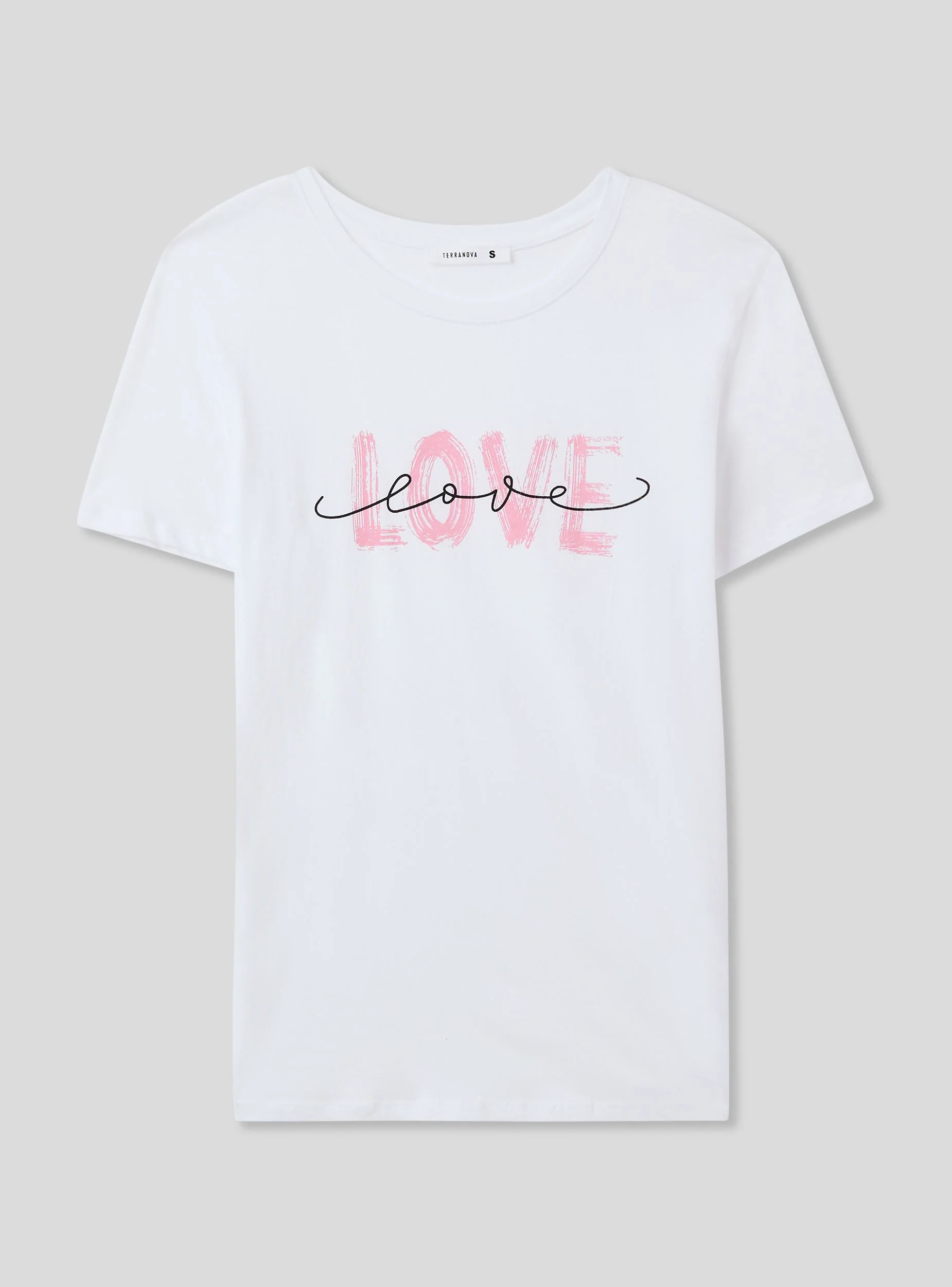 T-shirt scritta love - Image 6
