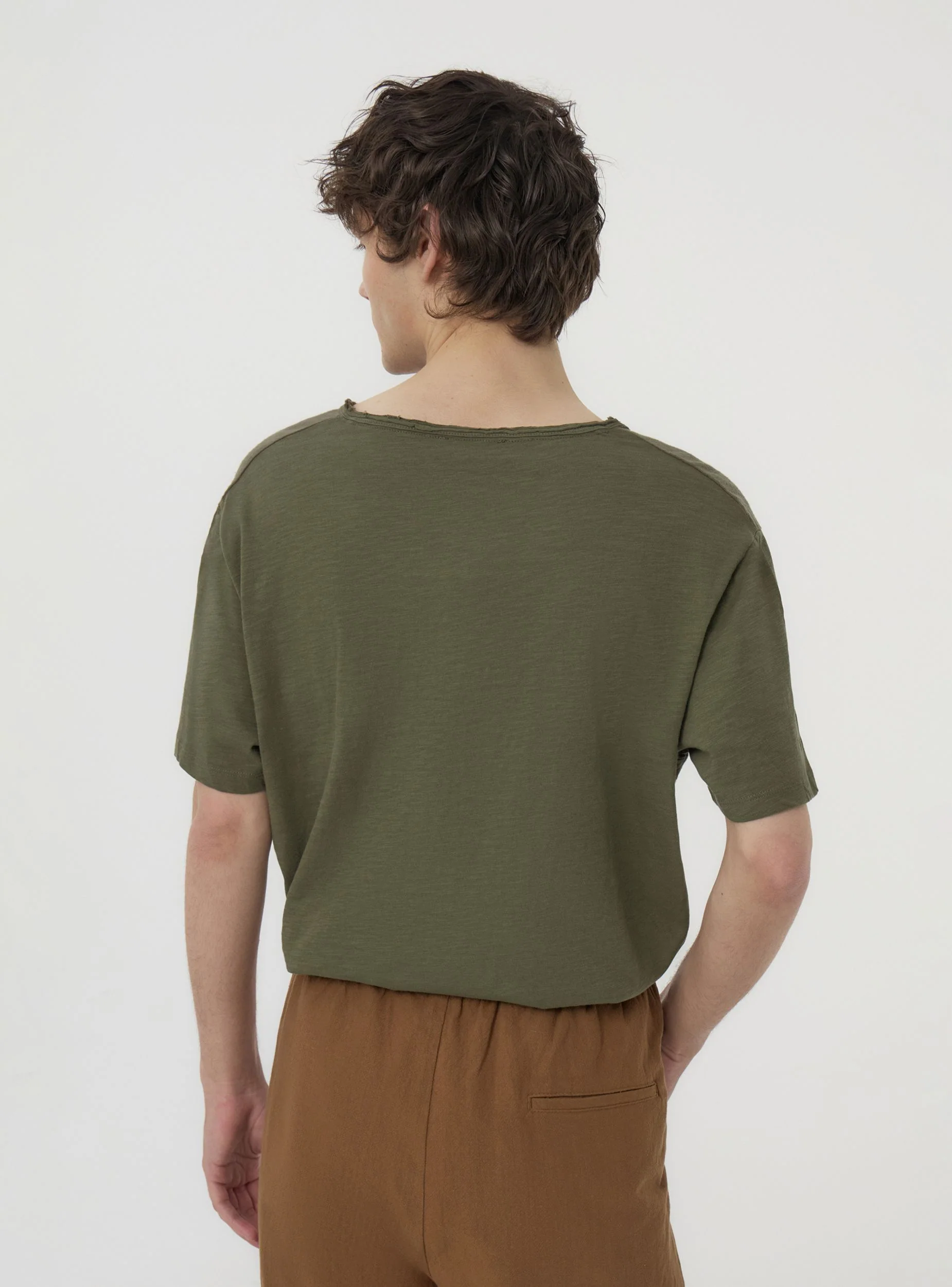 T-shirt serafino bitessuto - Image 2