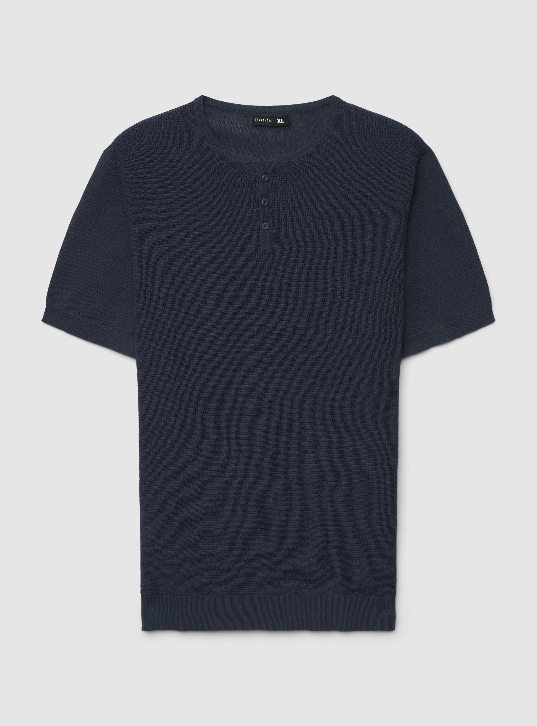 T-shirt serafino in maglia lavorata - Image 7