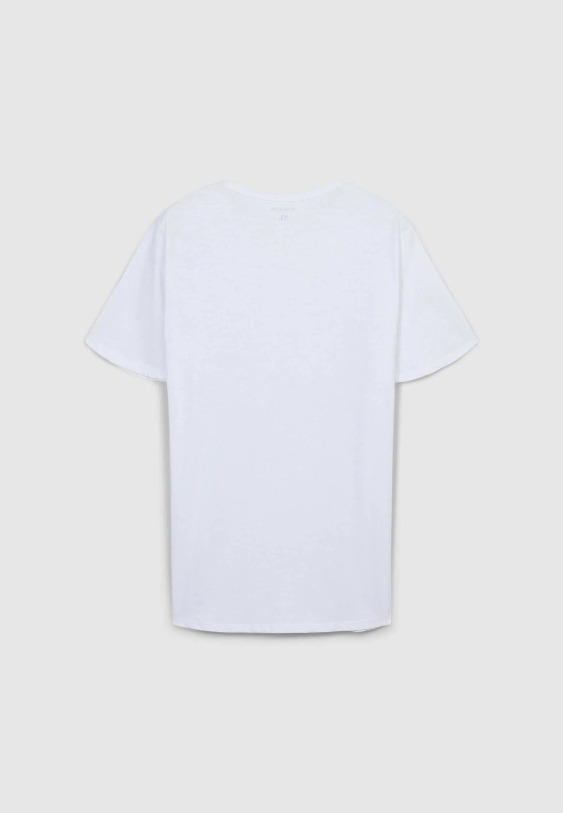 T-shirt serafino tessuto fiammato - Image 5