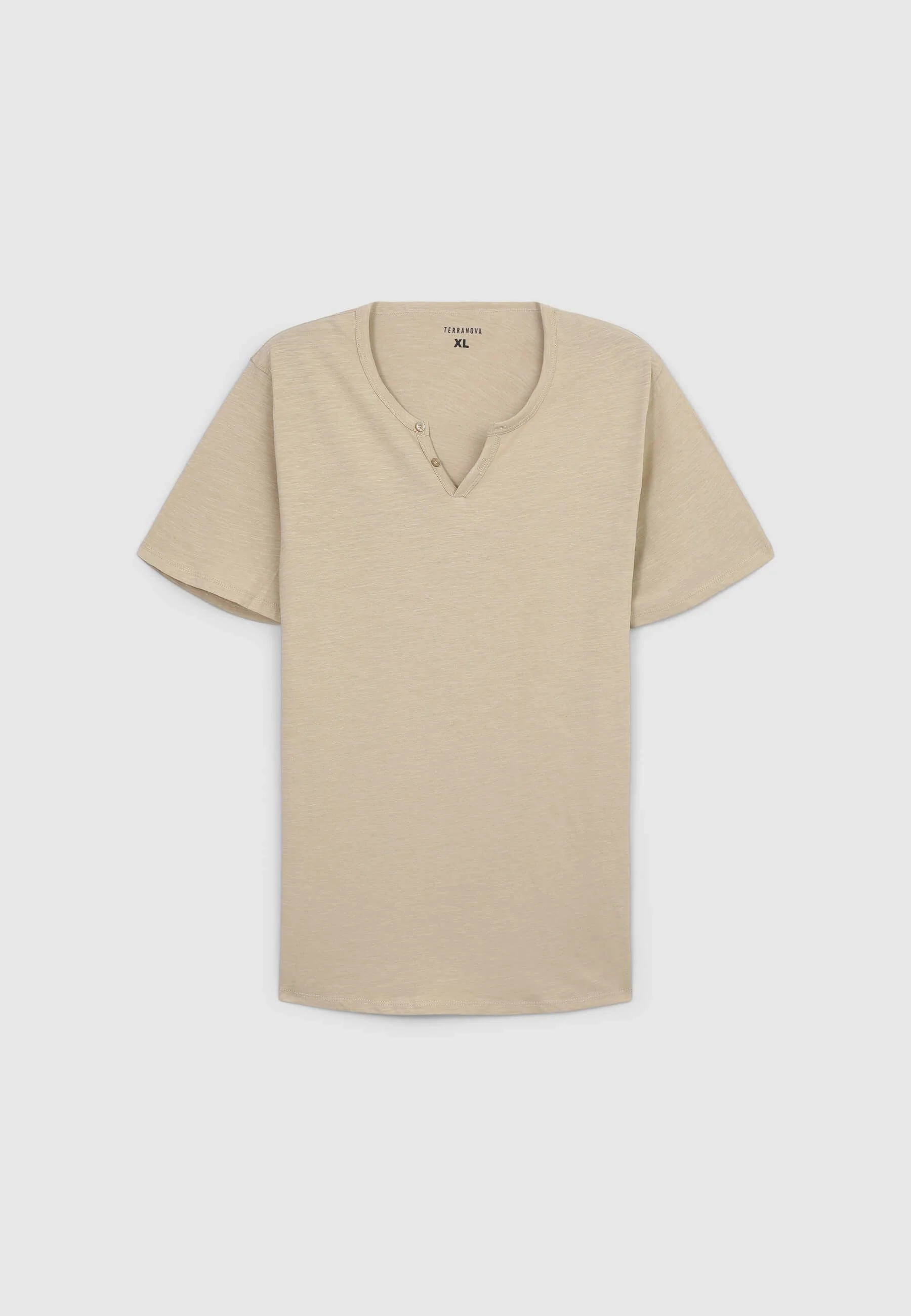 T-shirt serafino tessuto fiammato - Image 6