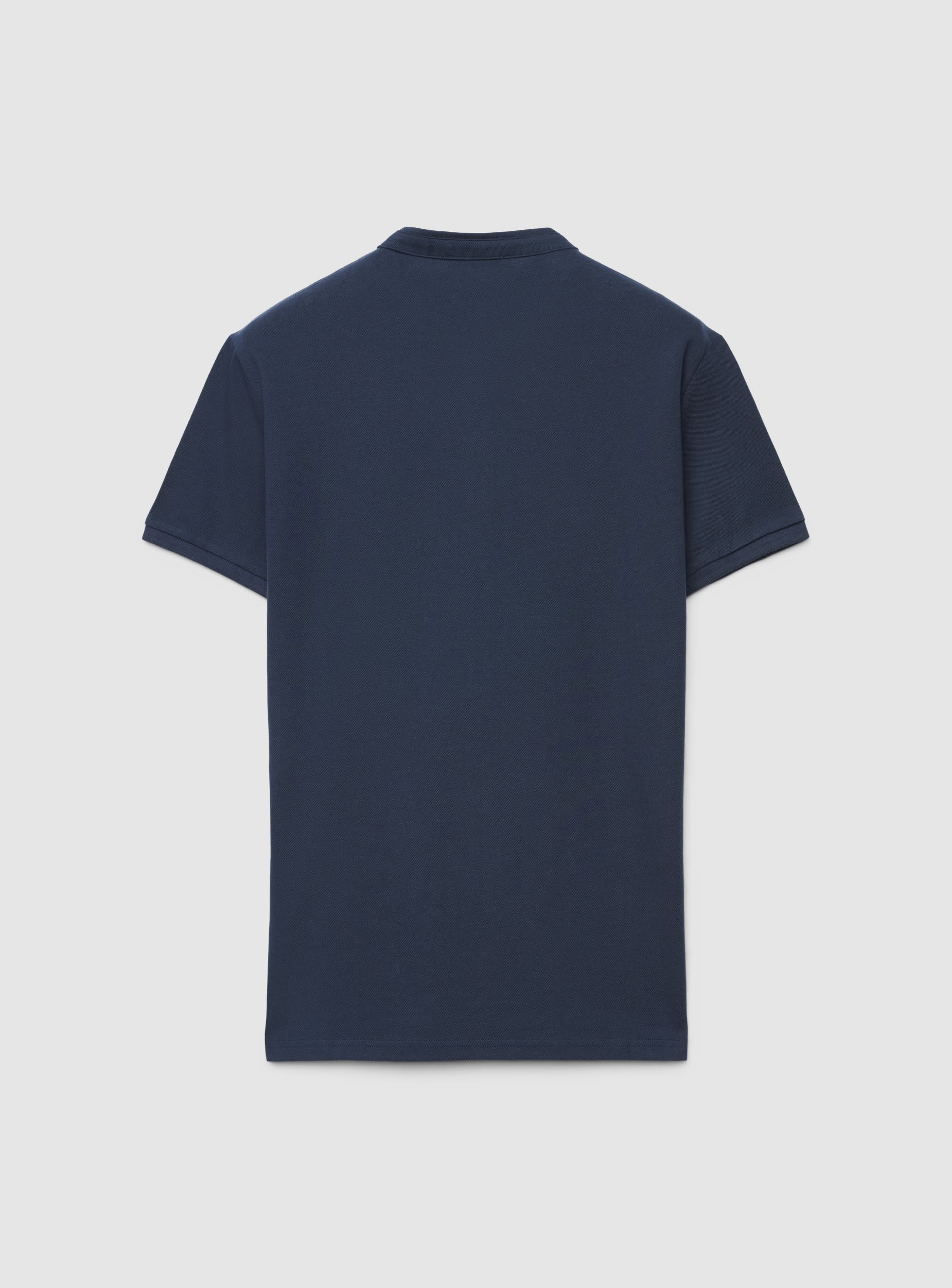 T-shirt serafino tinta unita - Image 6