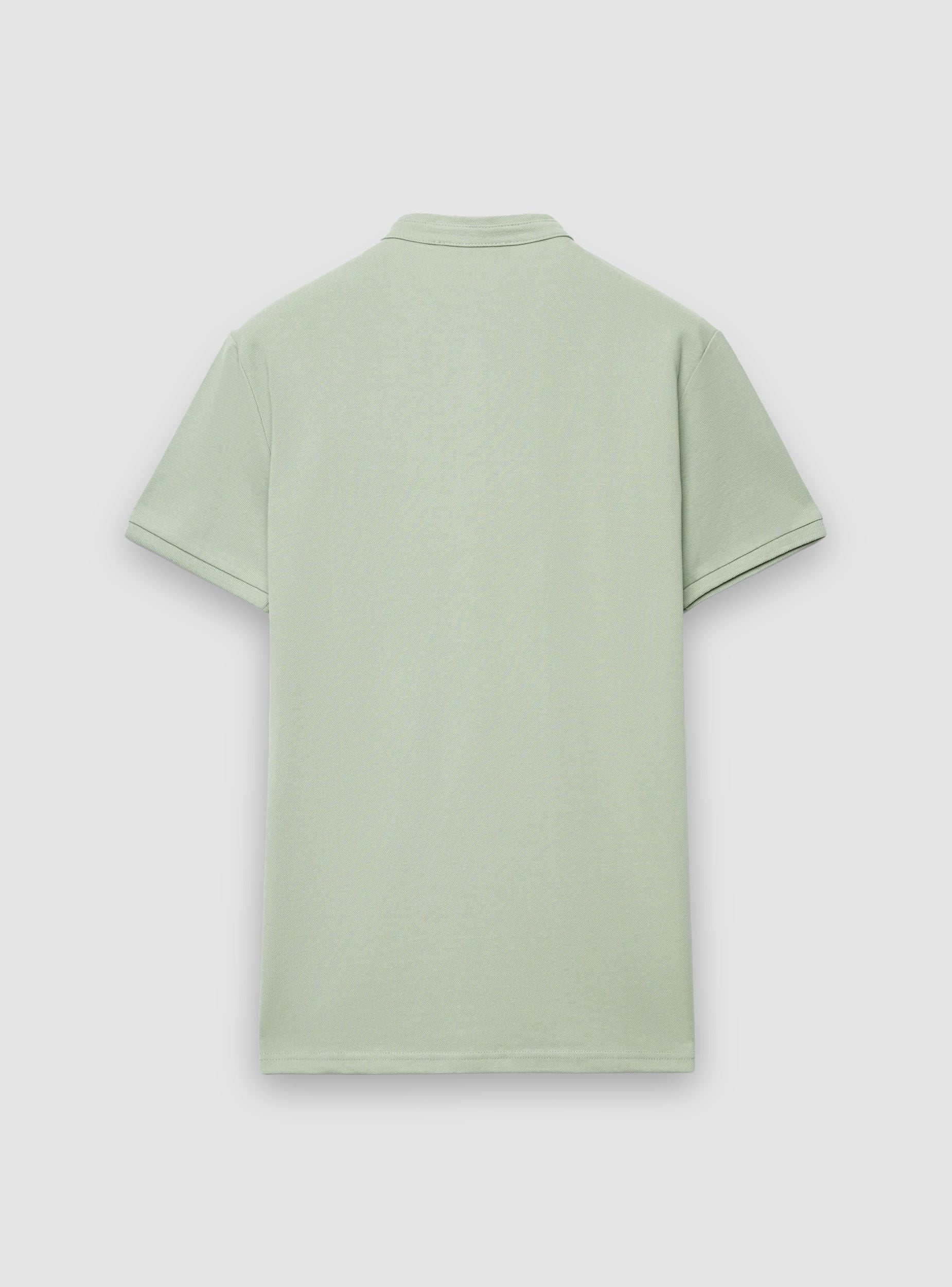 T-shirt serafino tinta unita - Image 7