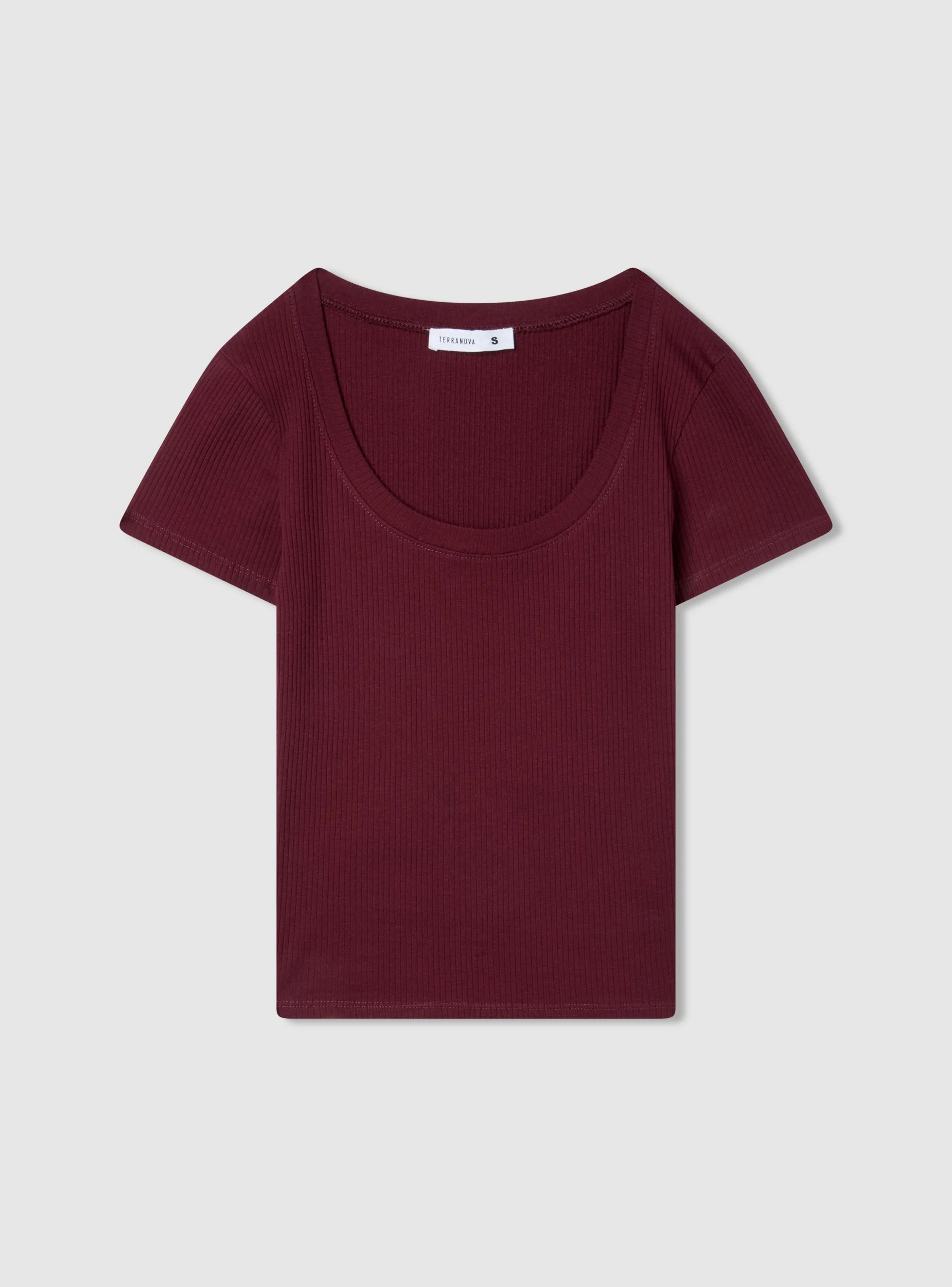 T-shirt slim a costine - Image 7