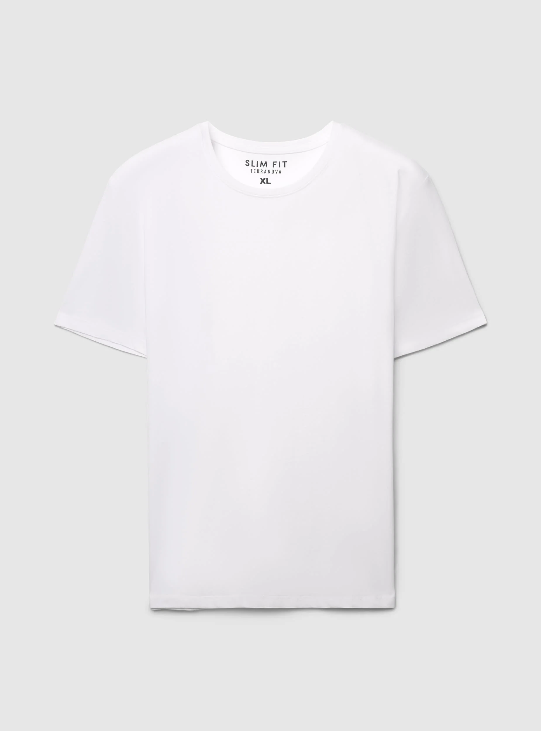 T-shirt slim fit a tinta unita - Image 5