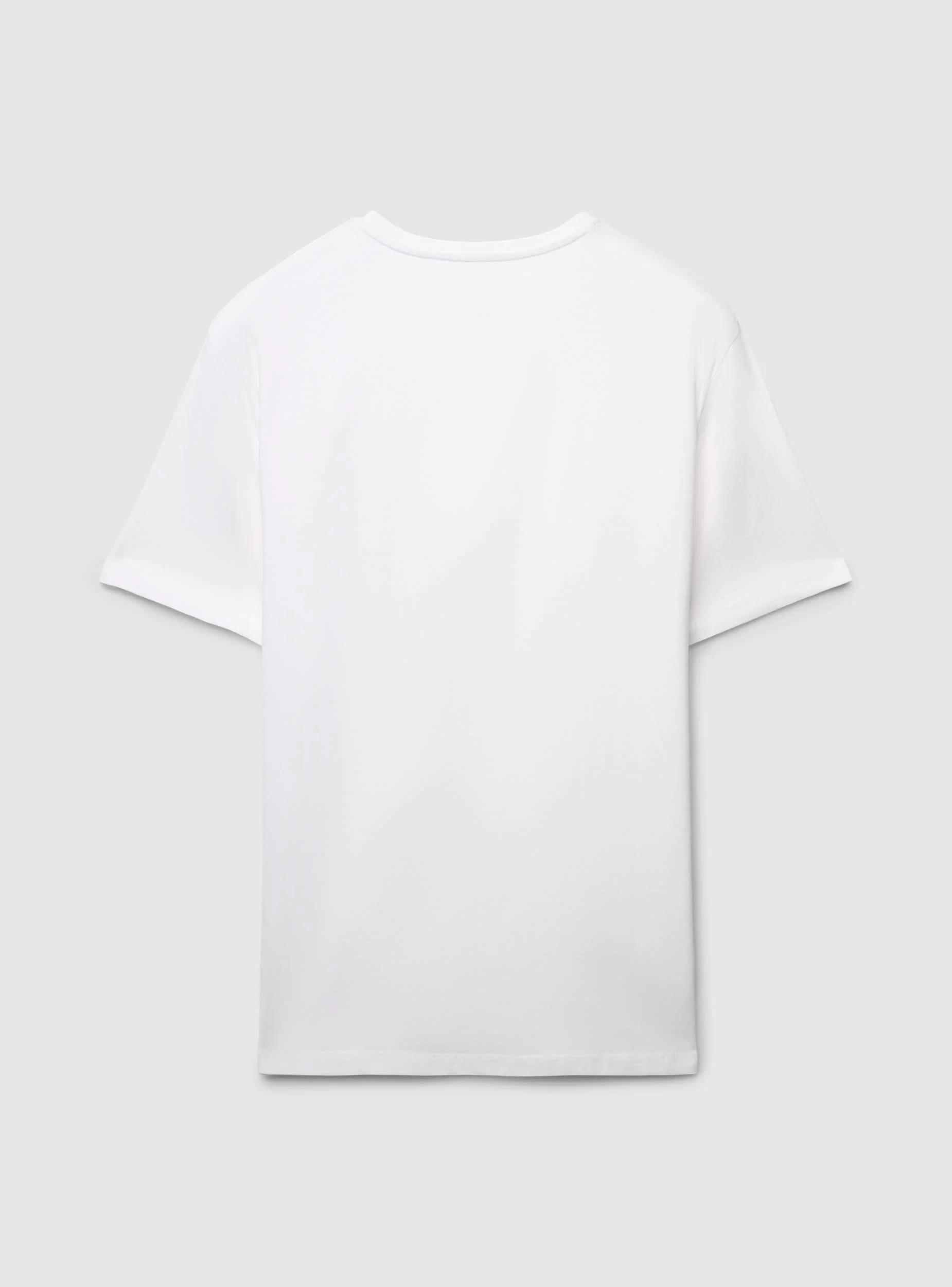T-shirt slim fit a tinta unita - Image 6