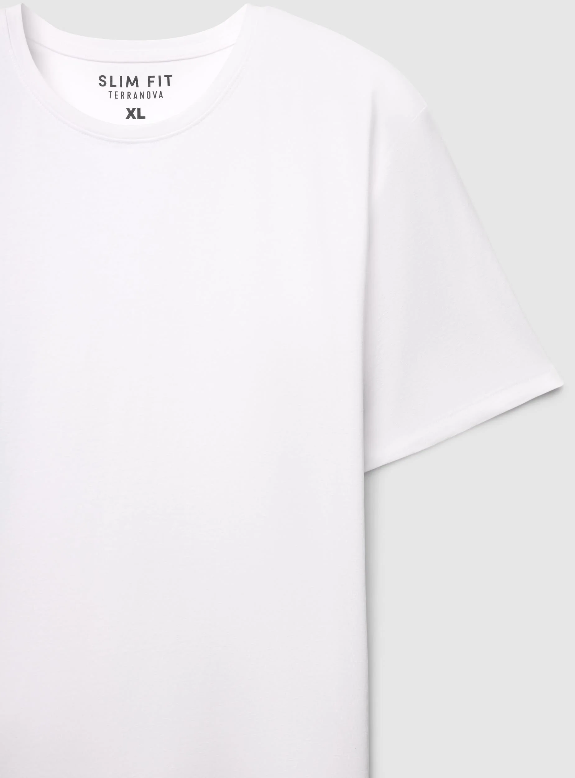 T-shirt slim fit a tinta unita - Image 7