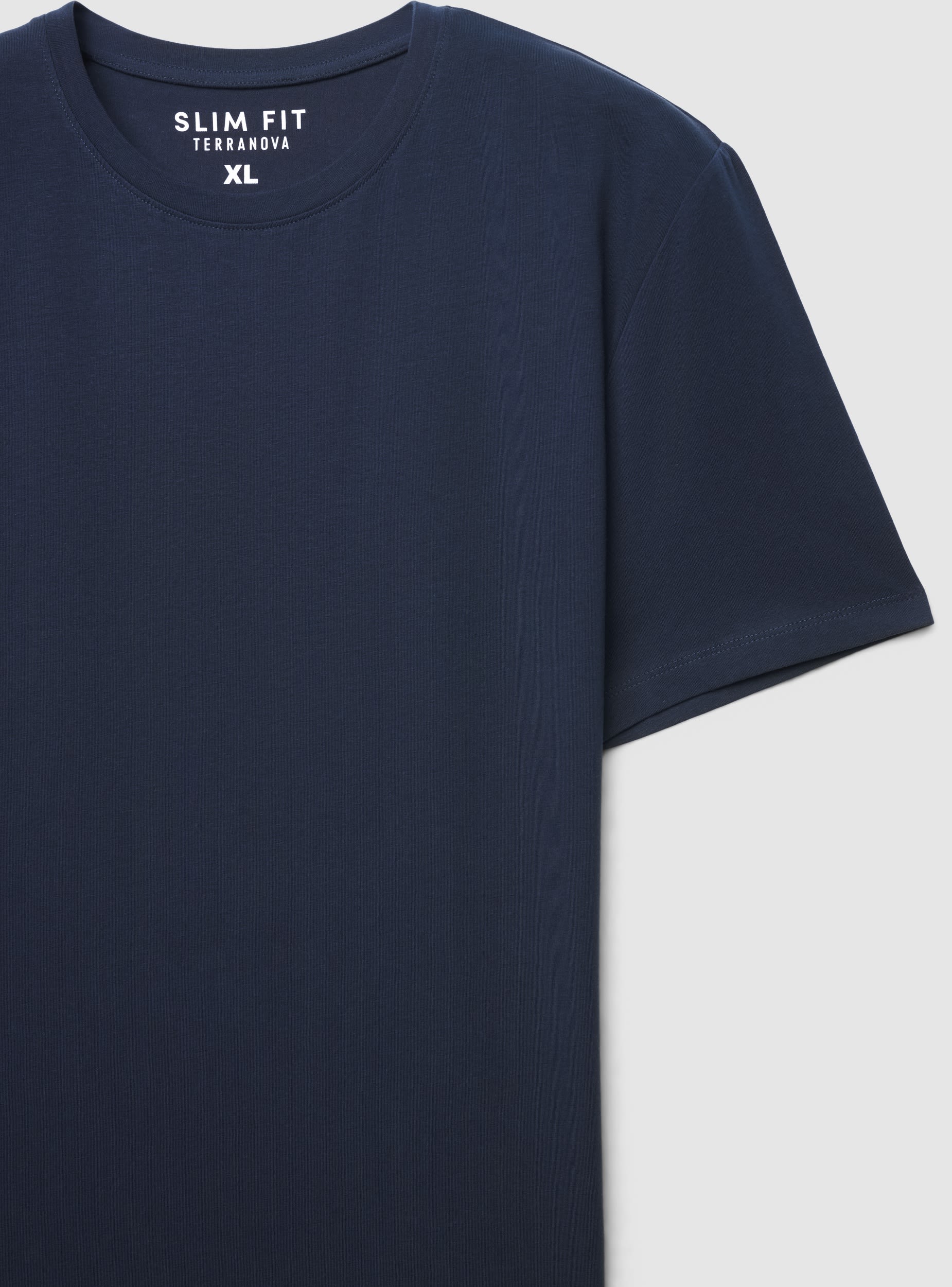 T-shirt slim fit a tinta unita - Image 5