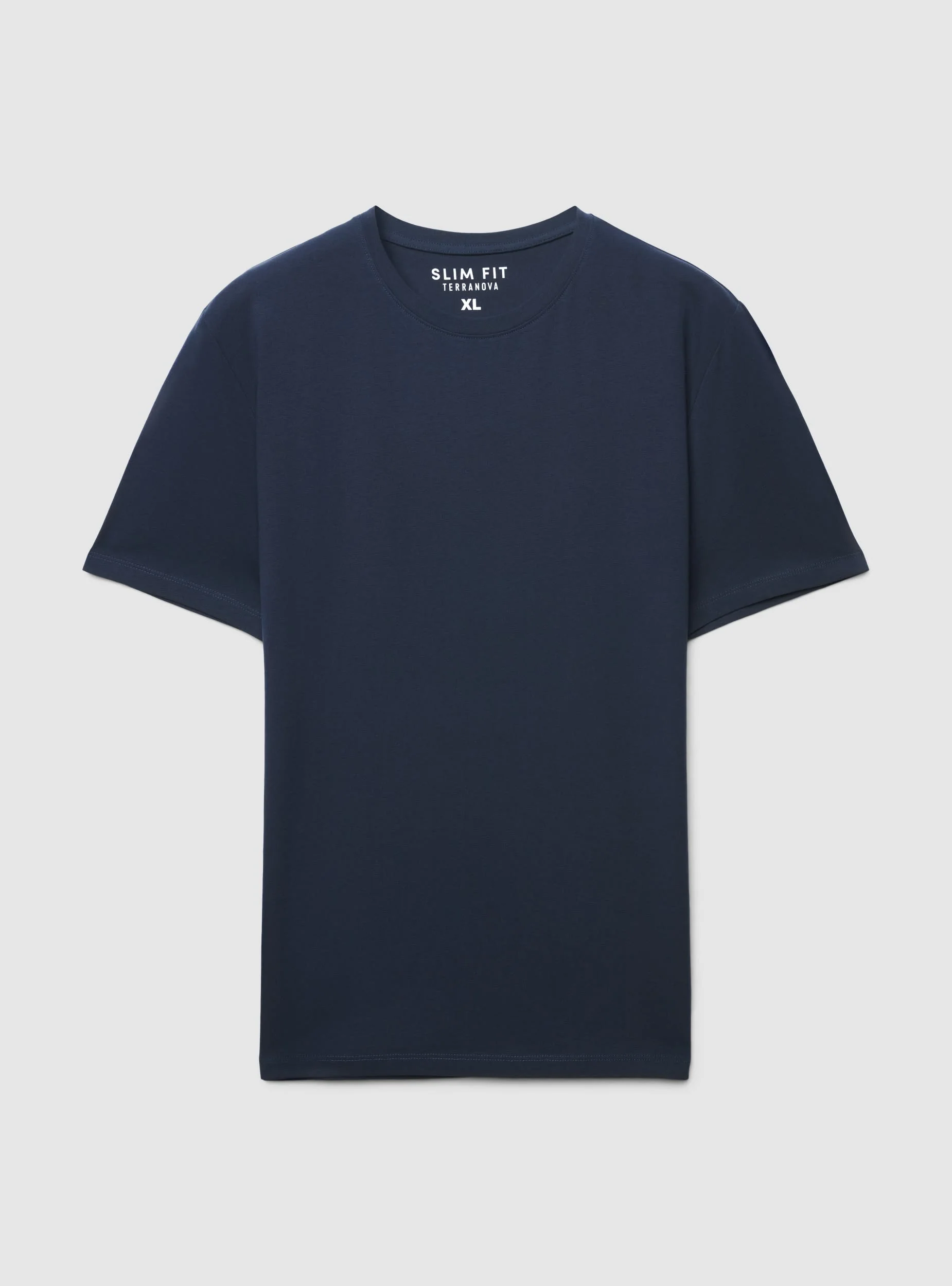 T-shirt slim fit a tinta unita - Image 6