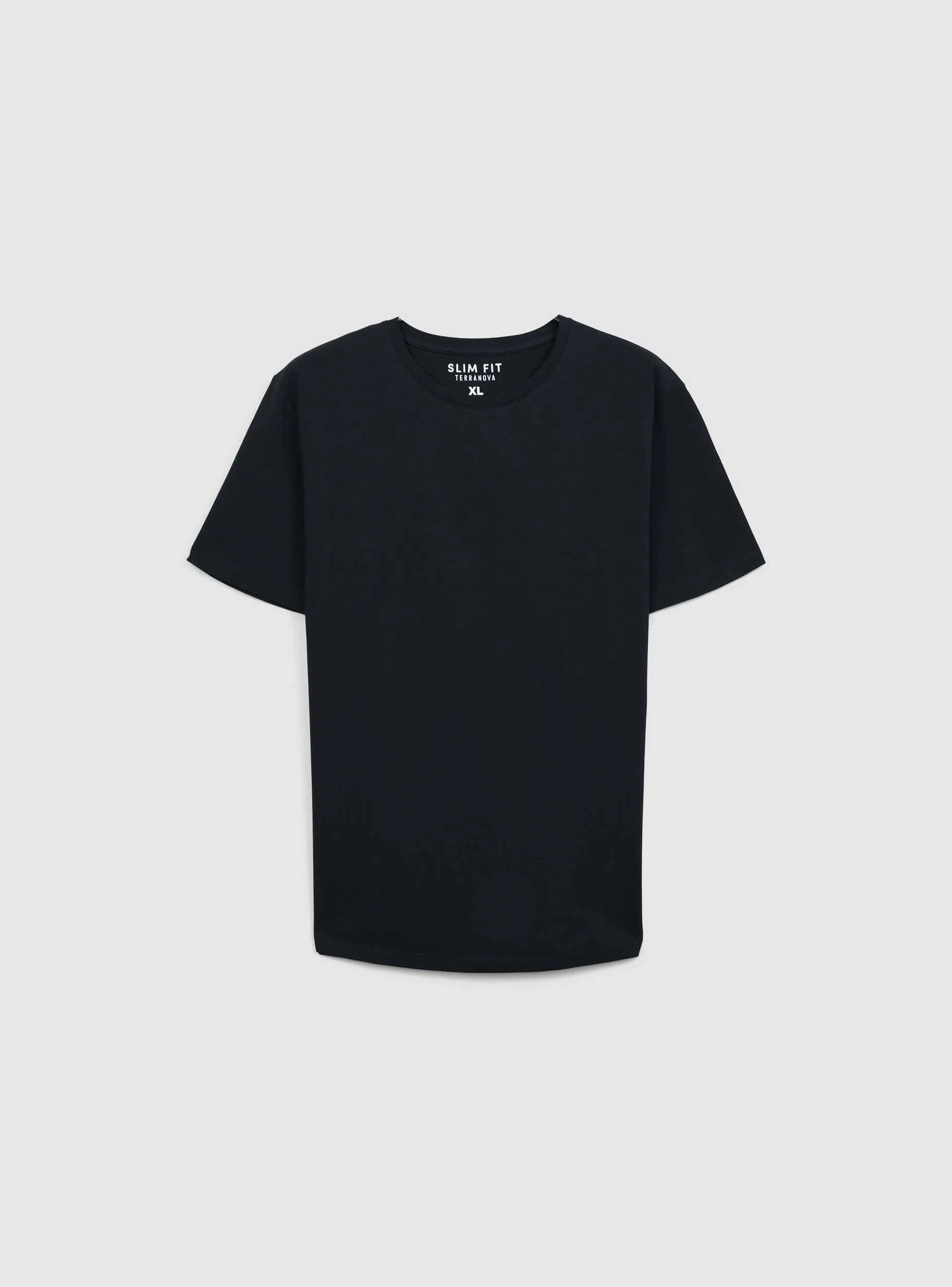 T-shirt slim fit a tinta unita - Image 4