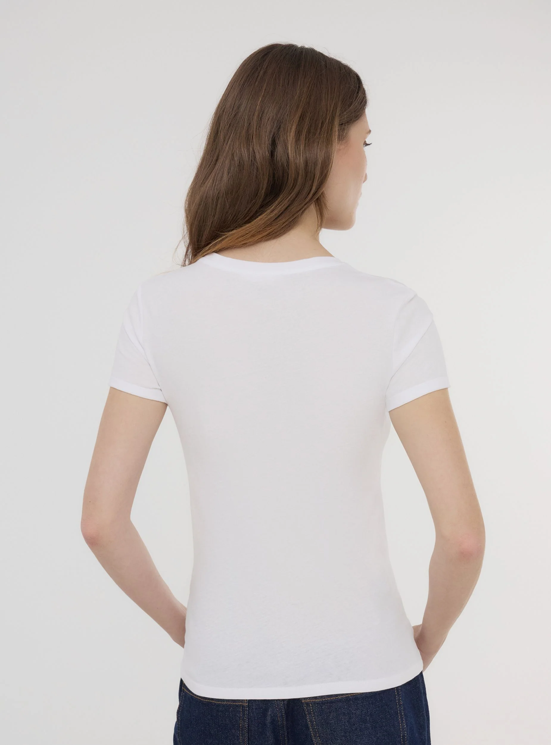 T-shirt slim fit con stampa gattini - Image 2