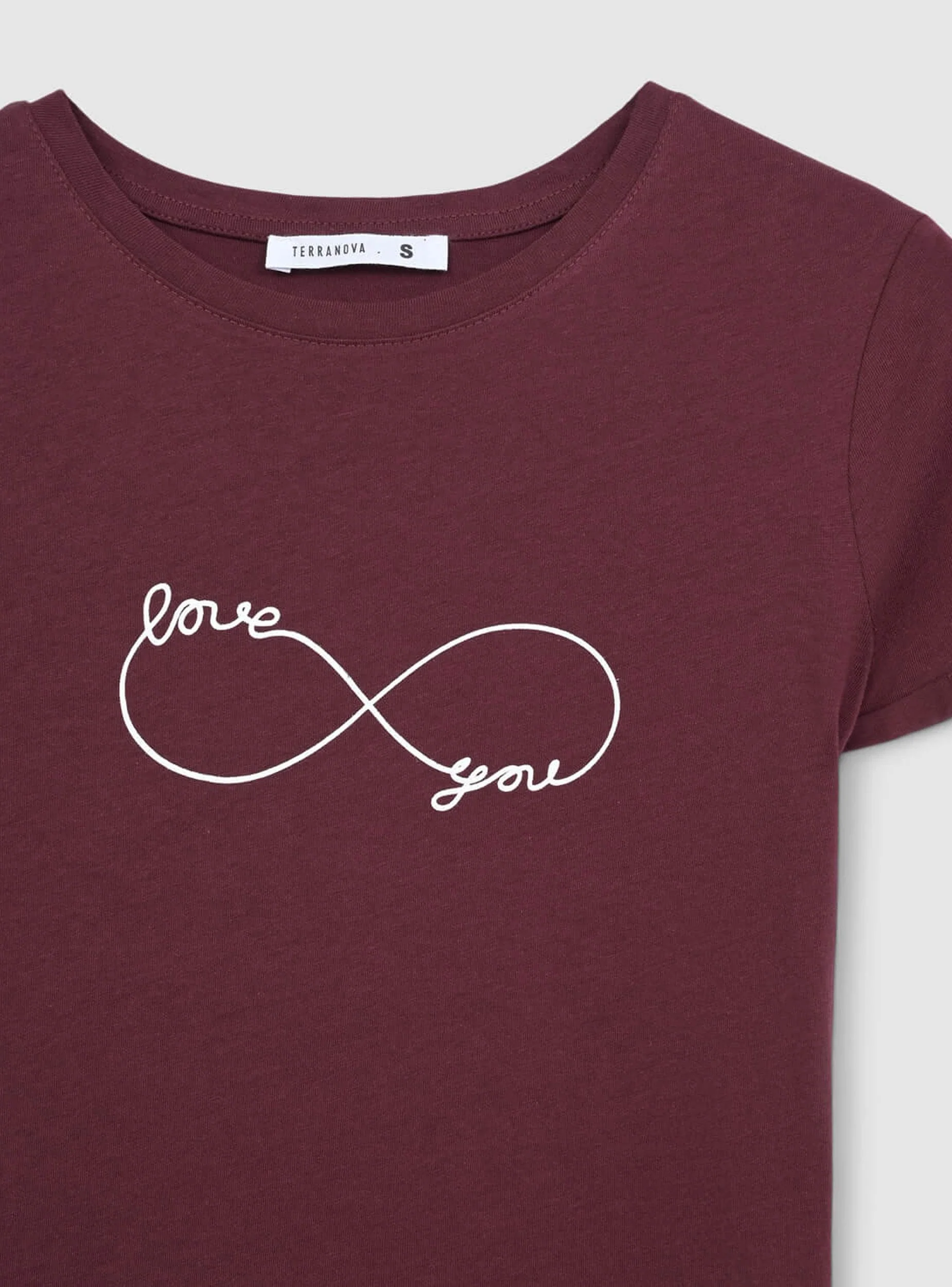 T-shirt slim fit con stampa infinito - Image 7
