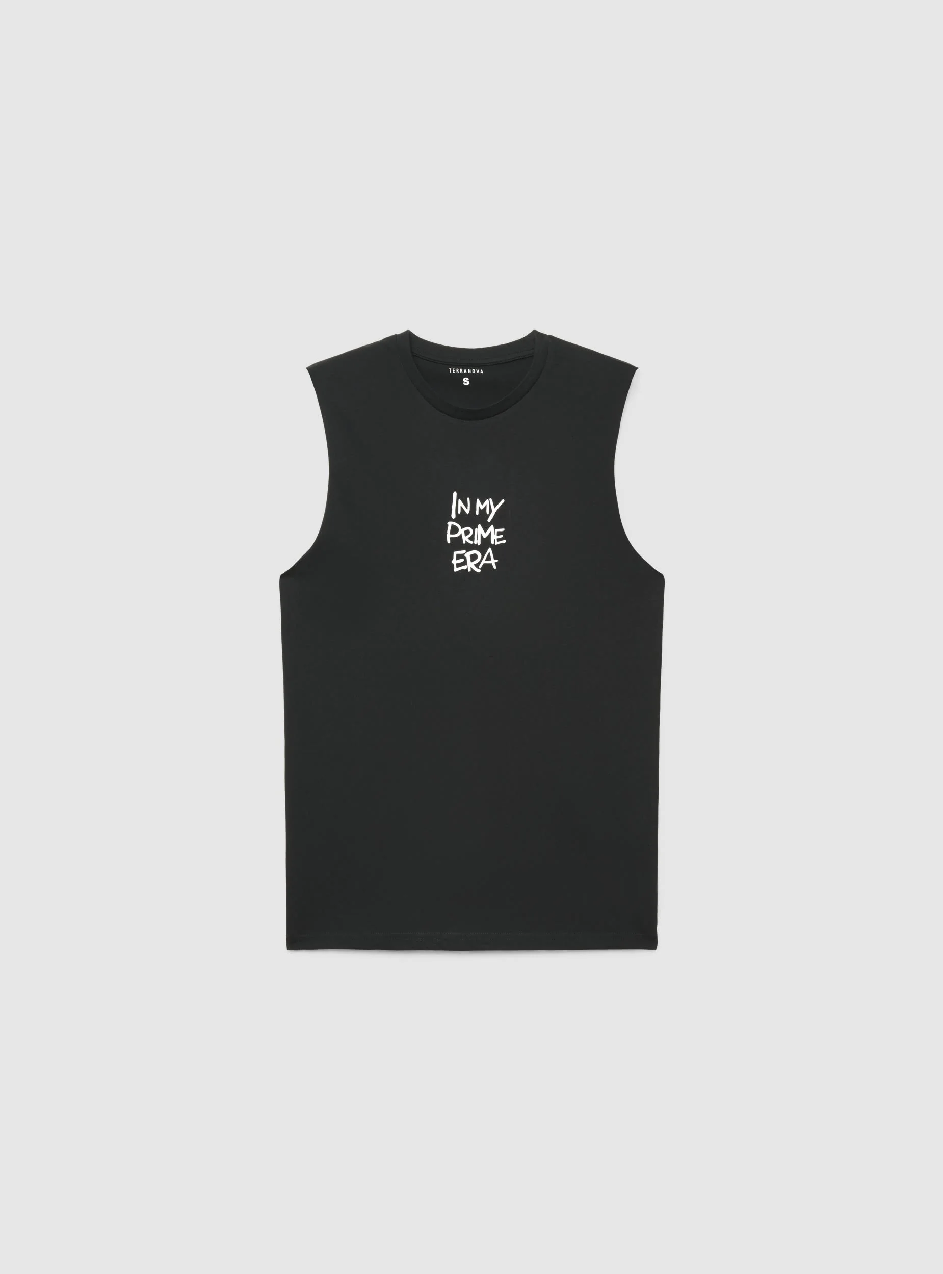 T-shirt smanicata con scritta - Image 5