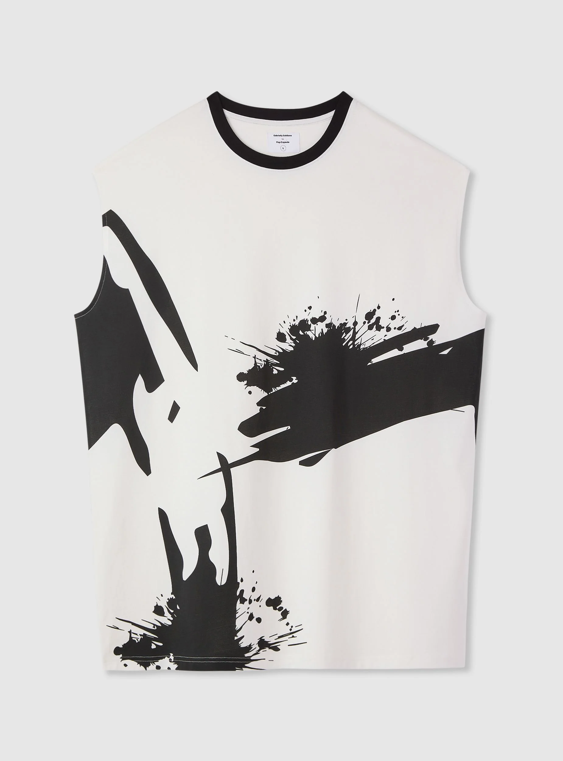 T-shirt smanicata con stampa street TRNPOPLAB - Image 6