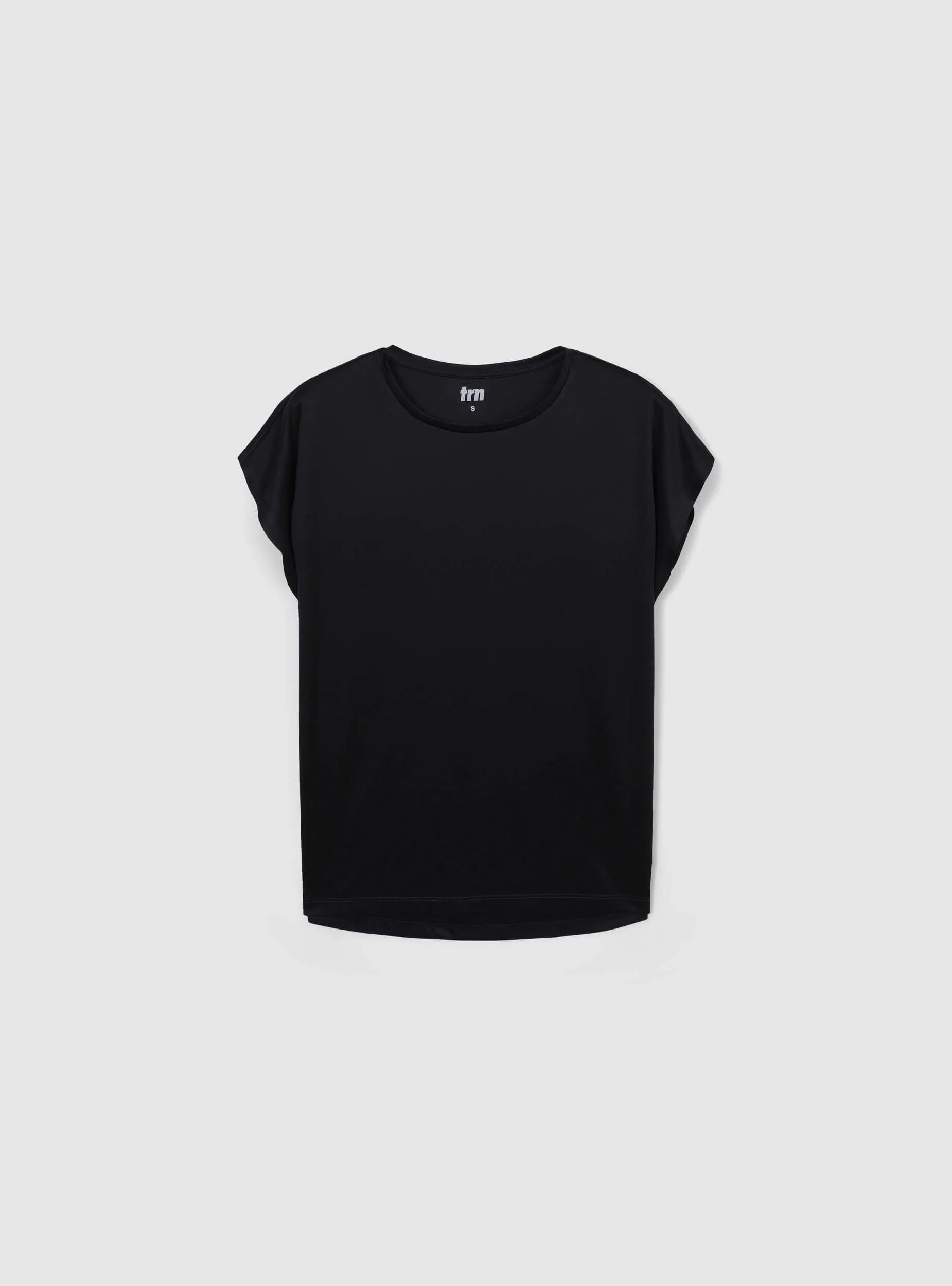 T-shirt sportiva ampia tinta unita - Image 4