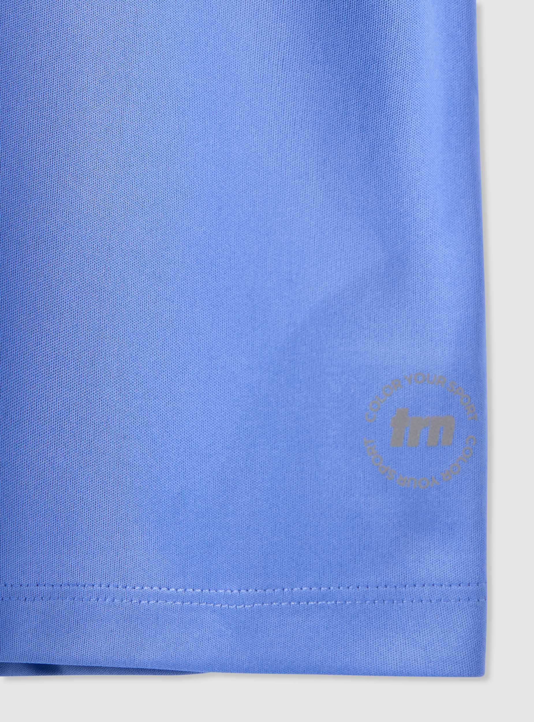 T-shirt sportiva ampia tinta unita - Image 4