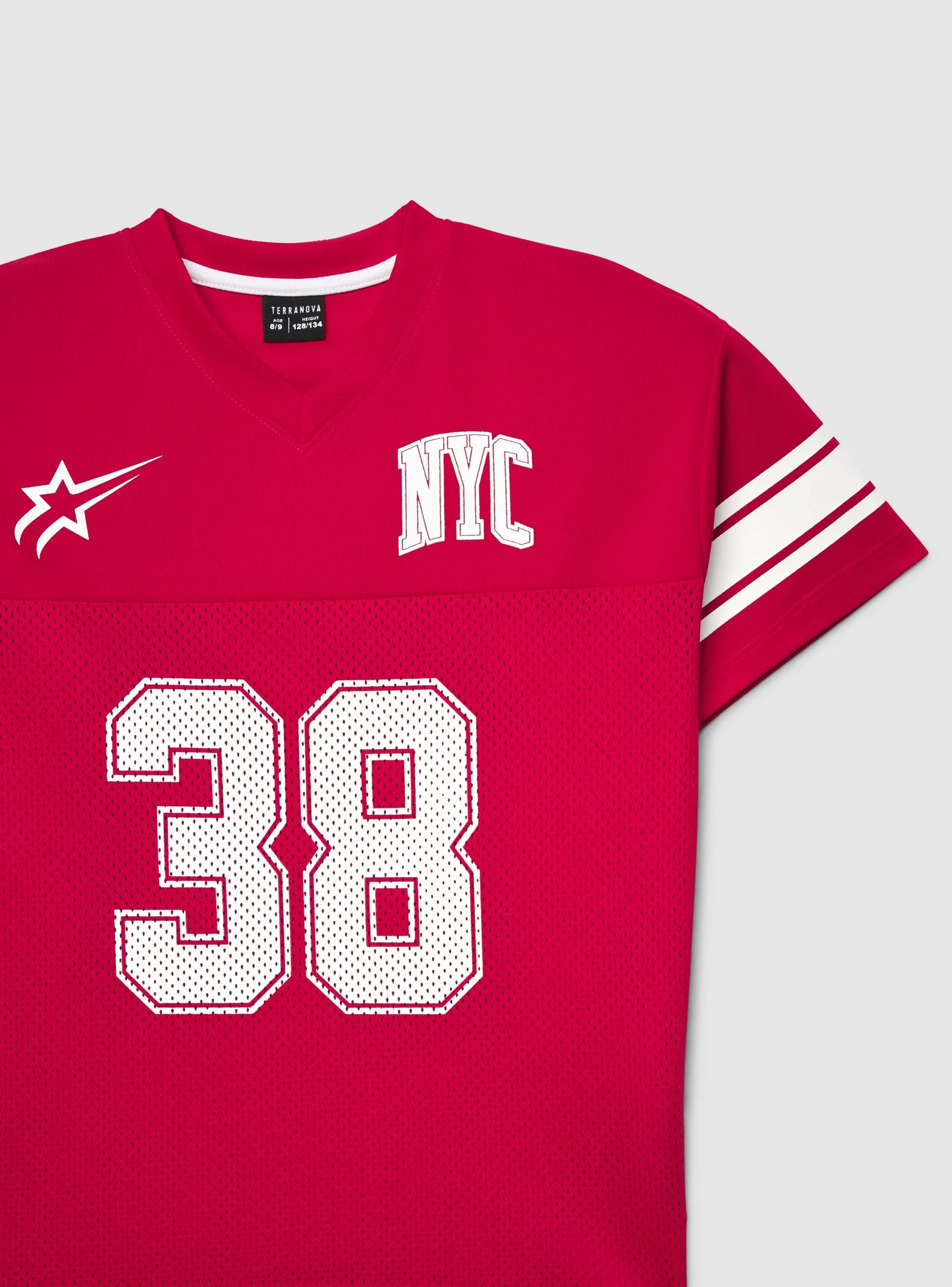 T-shirt sportiva con stampa numero e scritta - Image 6