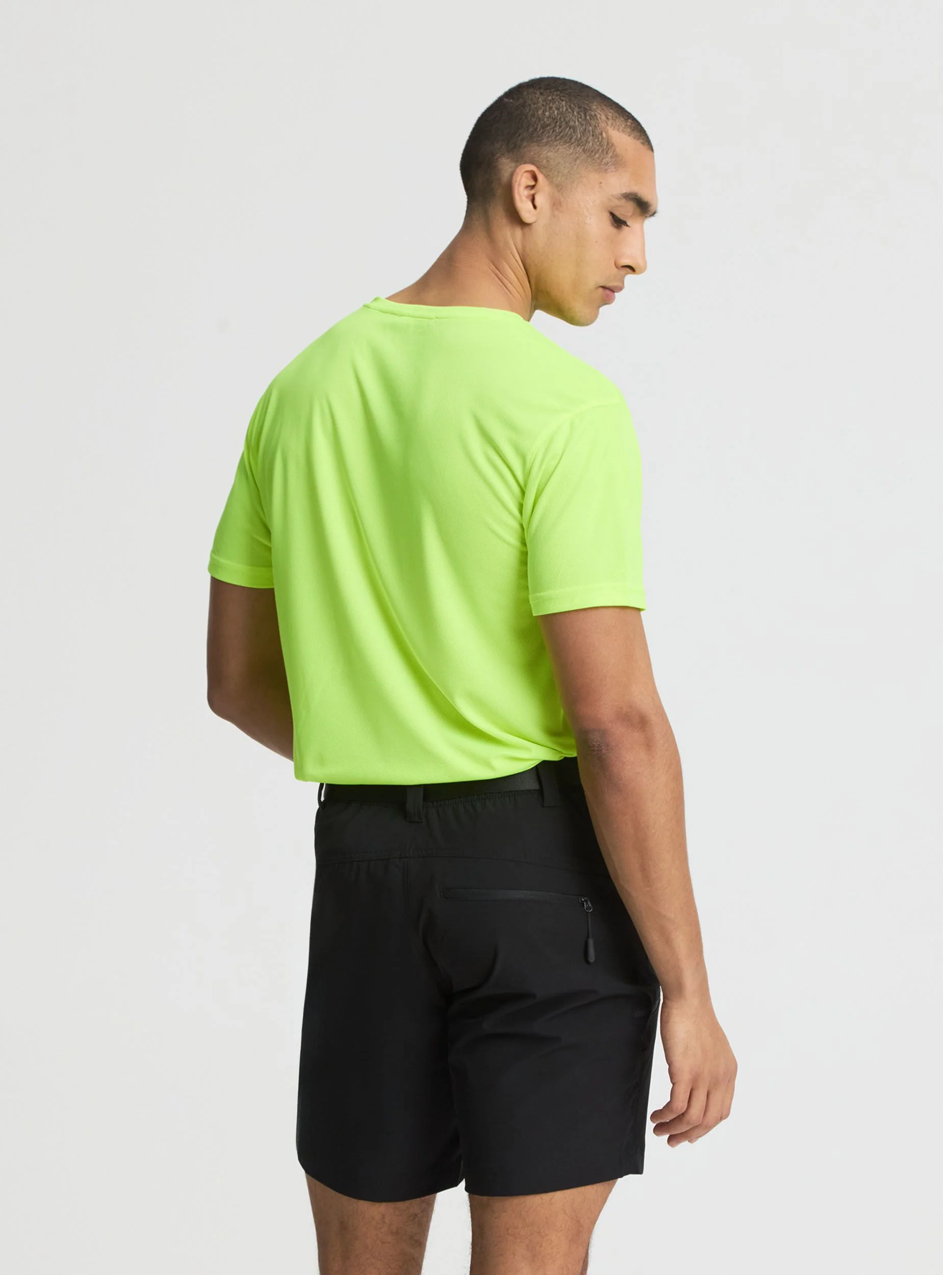 T-shirt sportiva traspirante con scritta - Image 3