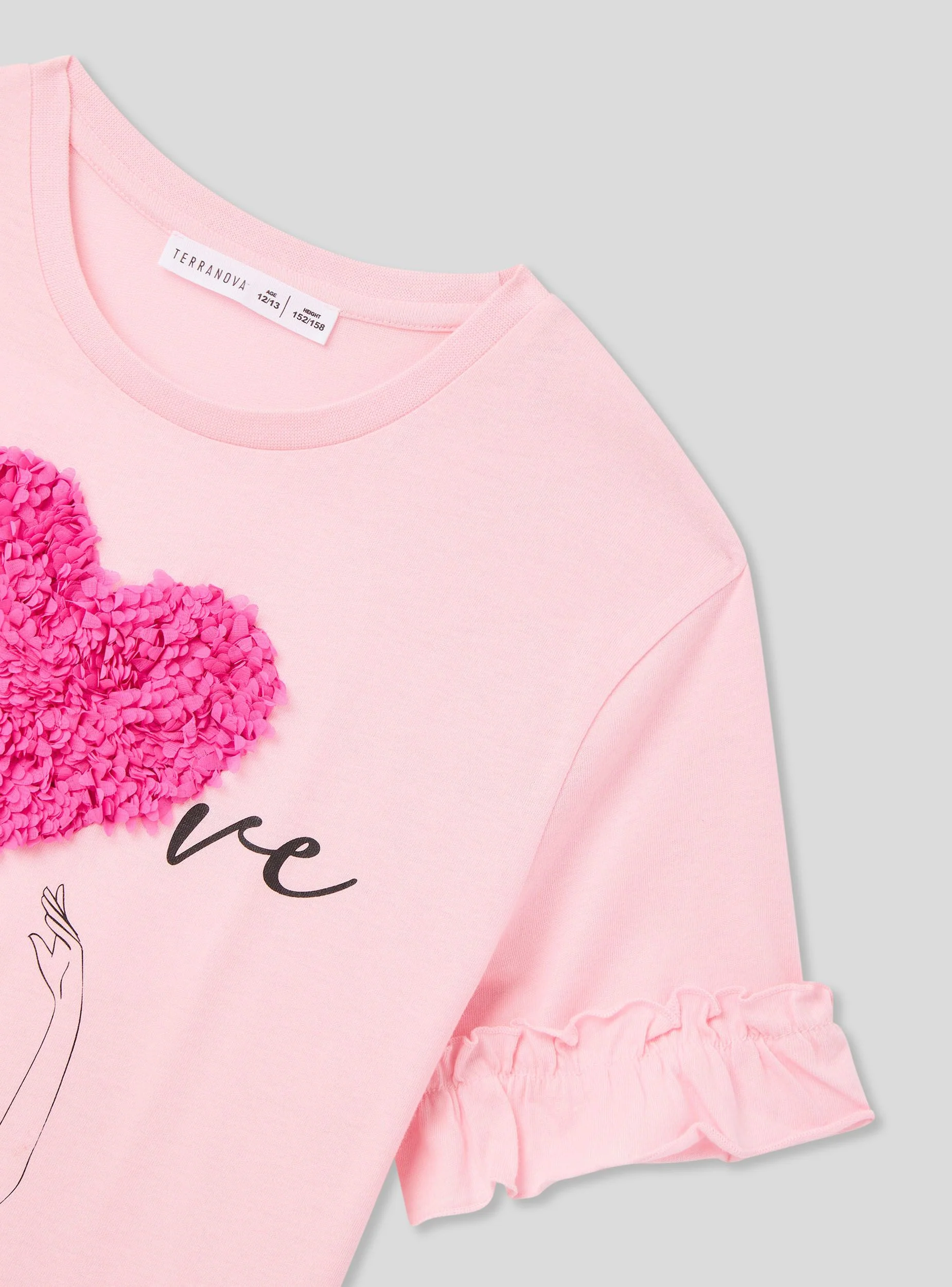 T-shirt stampa bambola con applicazioni - Image 6