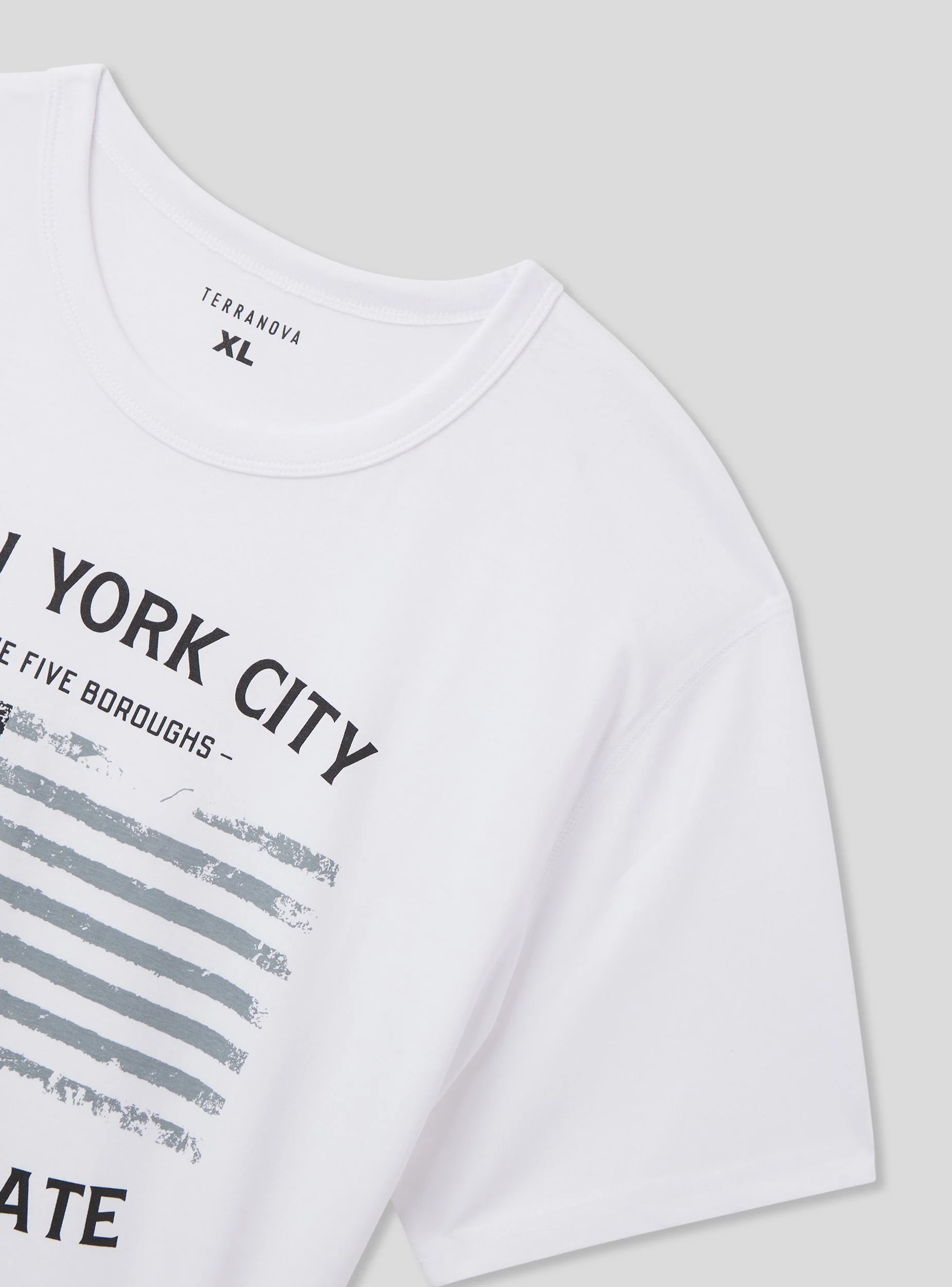 T-shirt stampa bandiera americana - Image 2