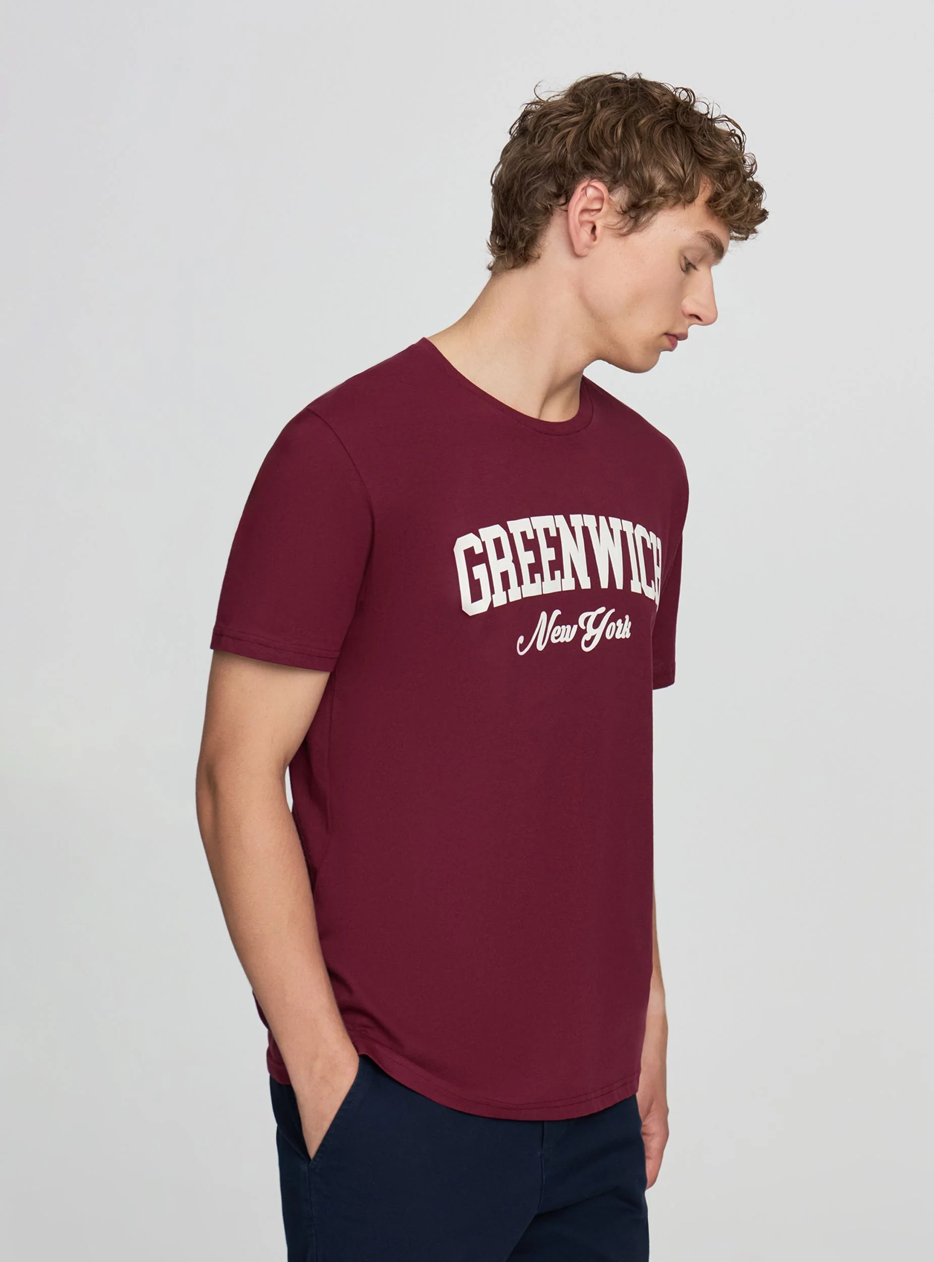 T-shirt stampa college - Image 3
