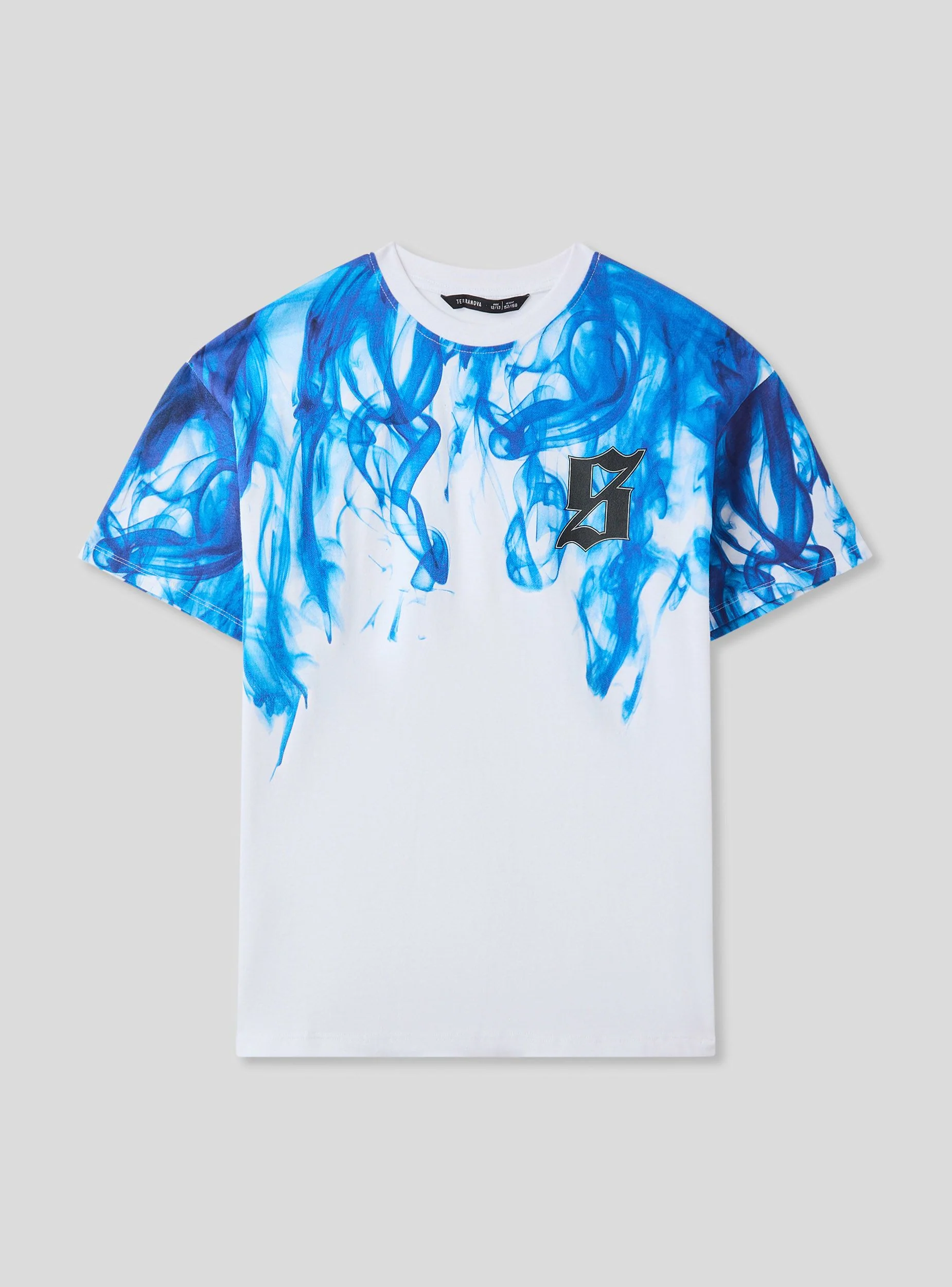 T-shirt stampa effetto fumo - Image 4