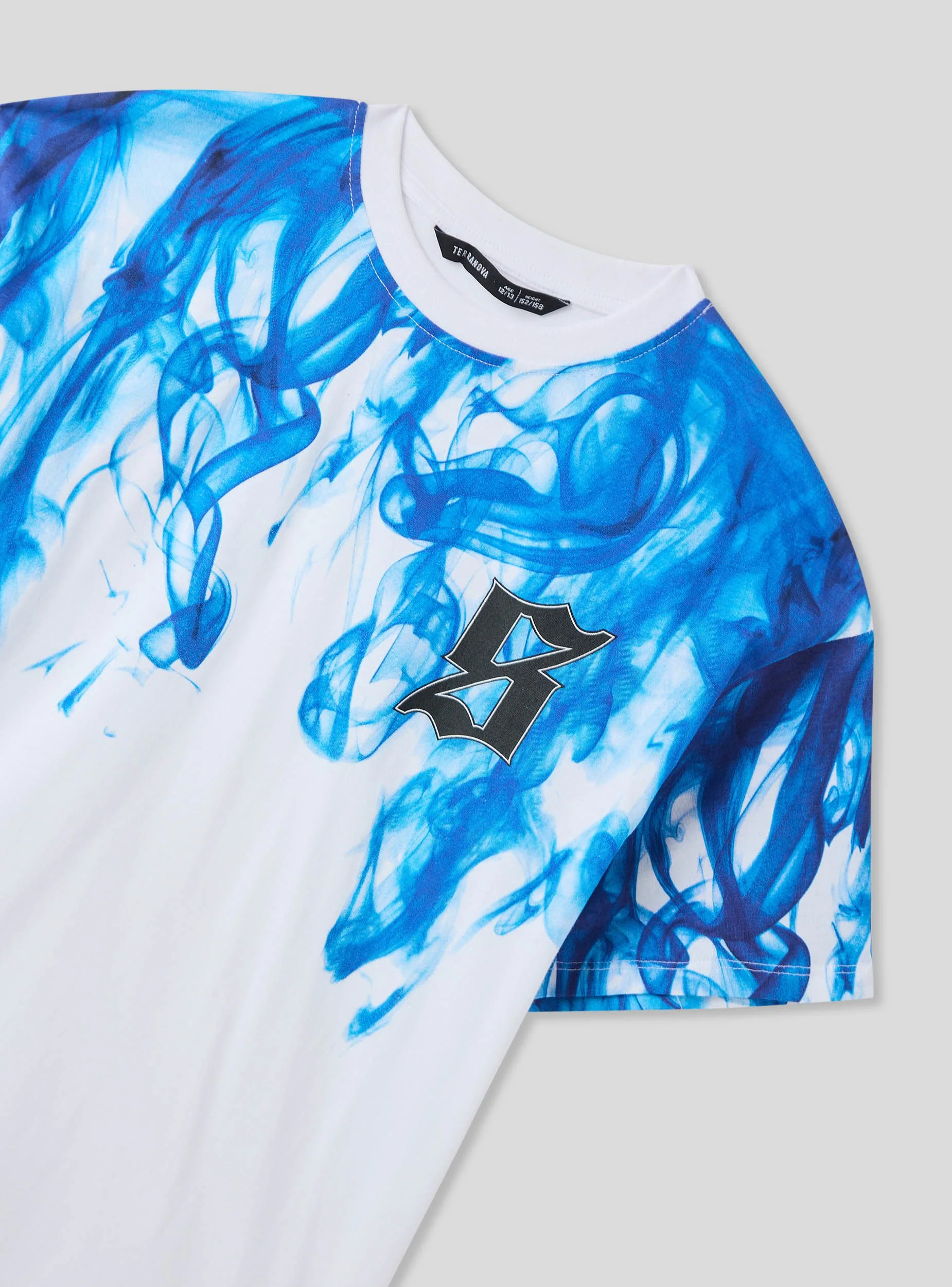 T-shirt stampa effetto fumo - Image 6