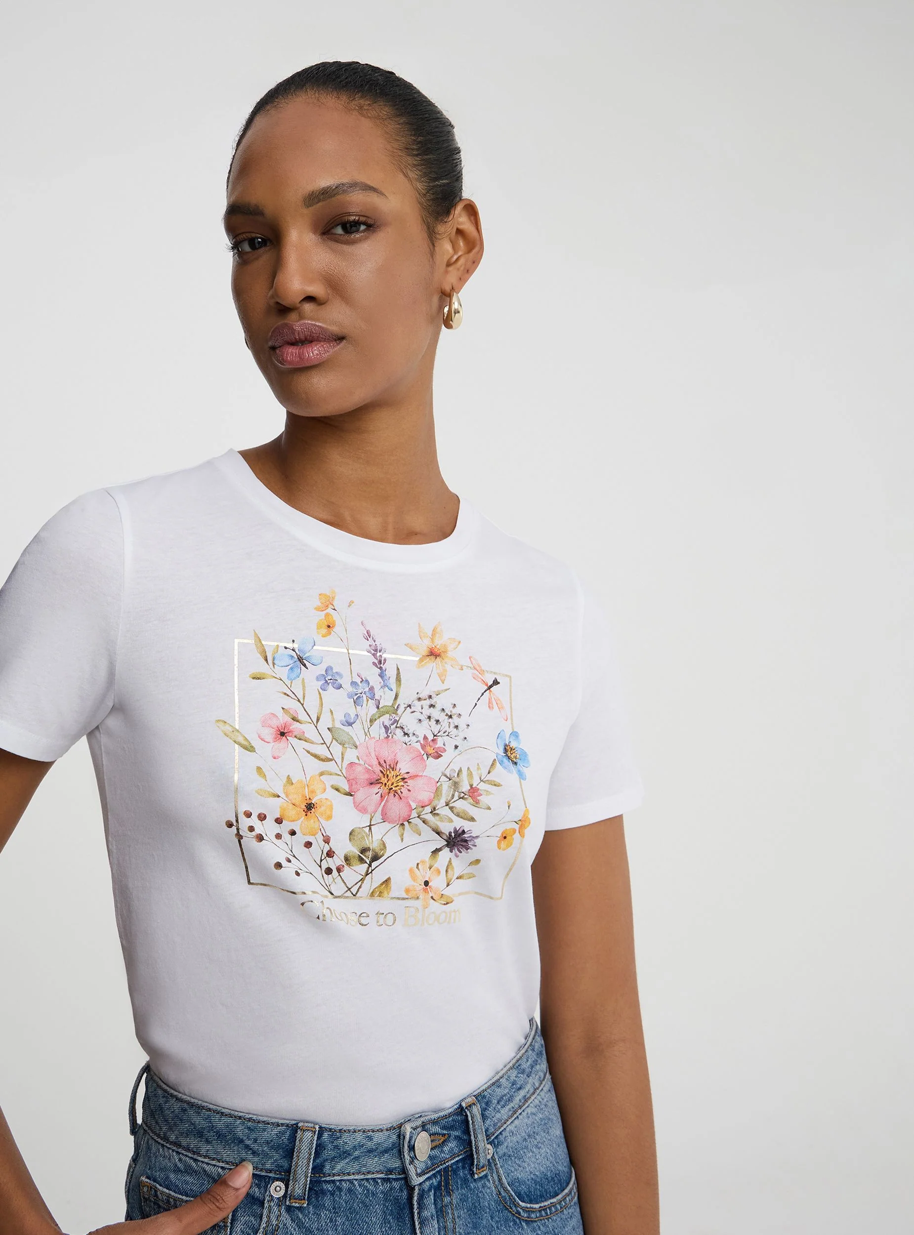 T-shirt stampa floreale - Image 3