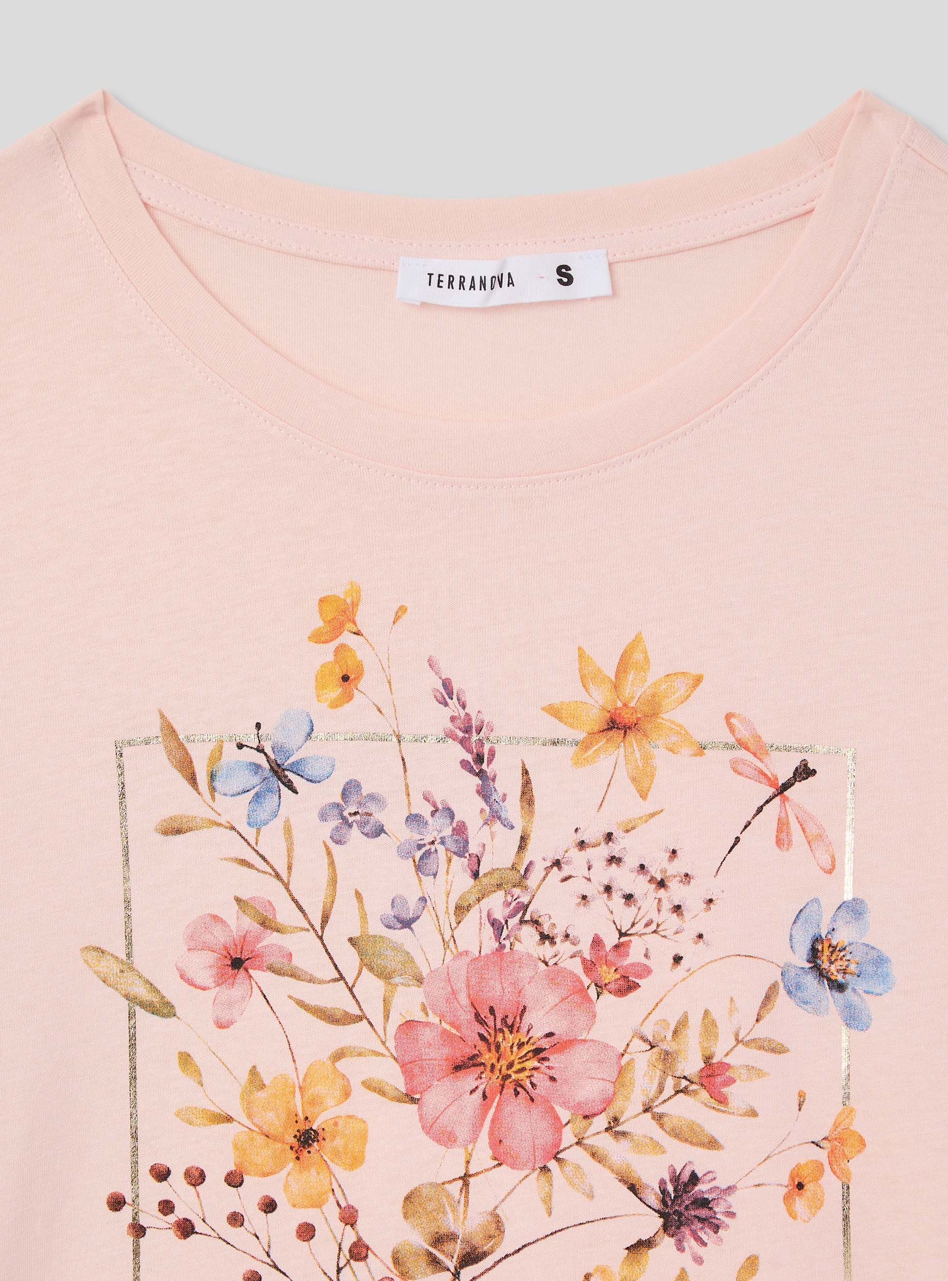 T-shirt stampa floreale - Image 4