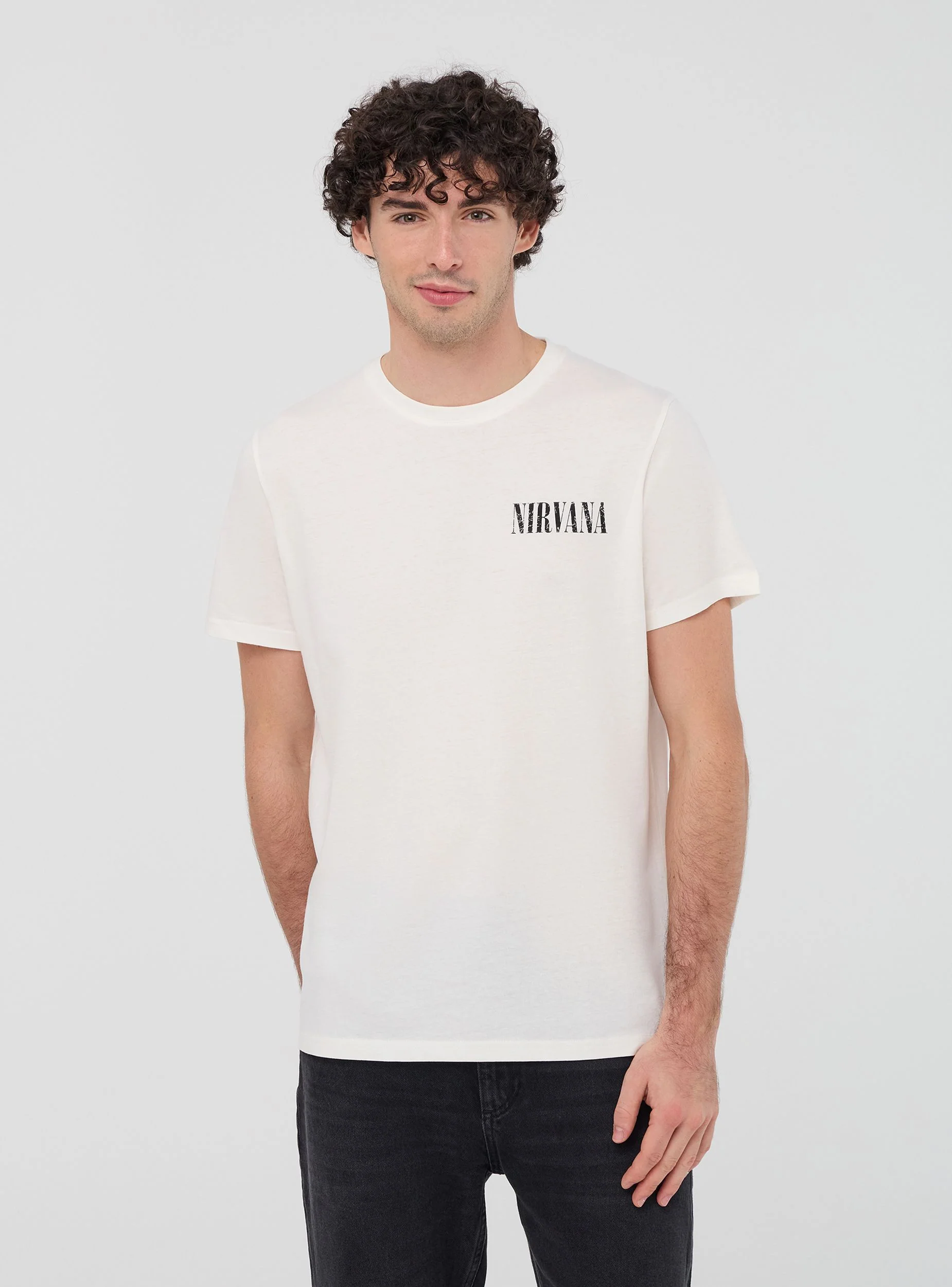 T-shirt stampa Nirvana® fronte/retro - Image 3