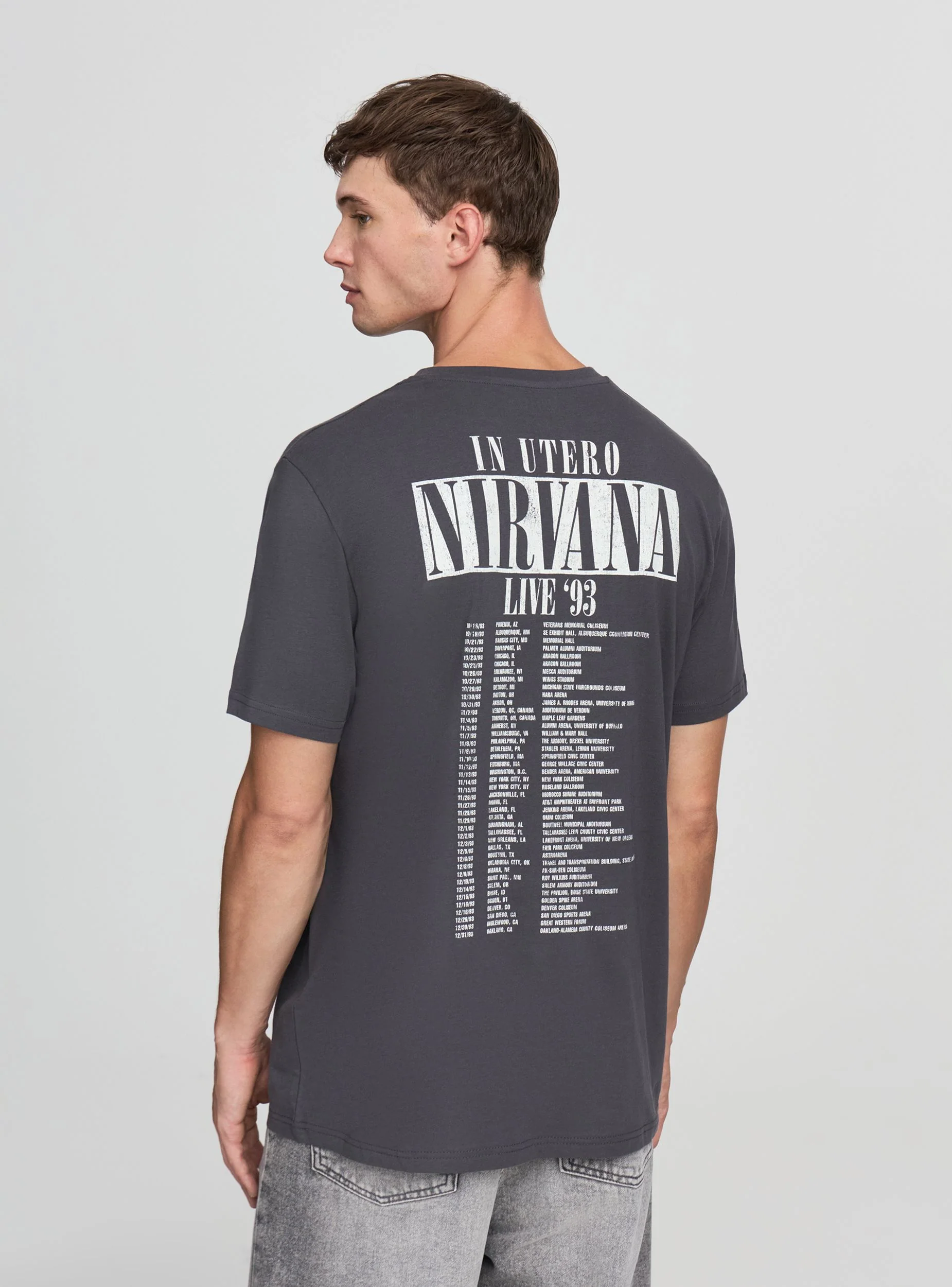 T-shirt stampa Nirvana® fronte/retro - Image 2