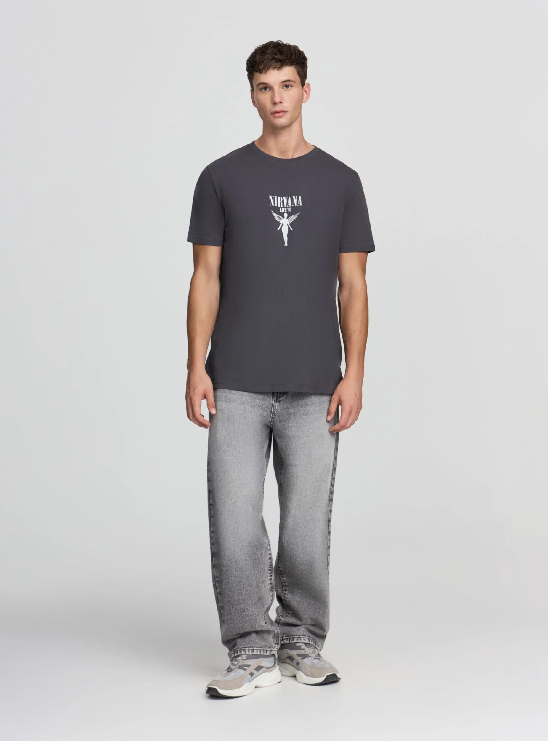 T-shirt stampa Nirvana® fronte/retro - Image 3