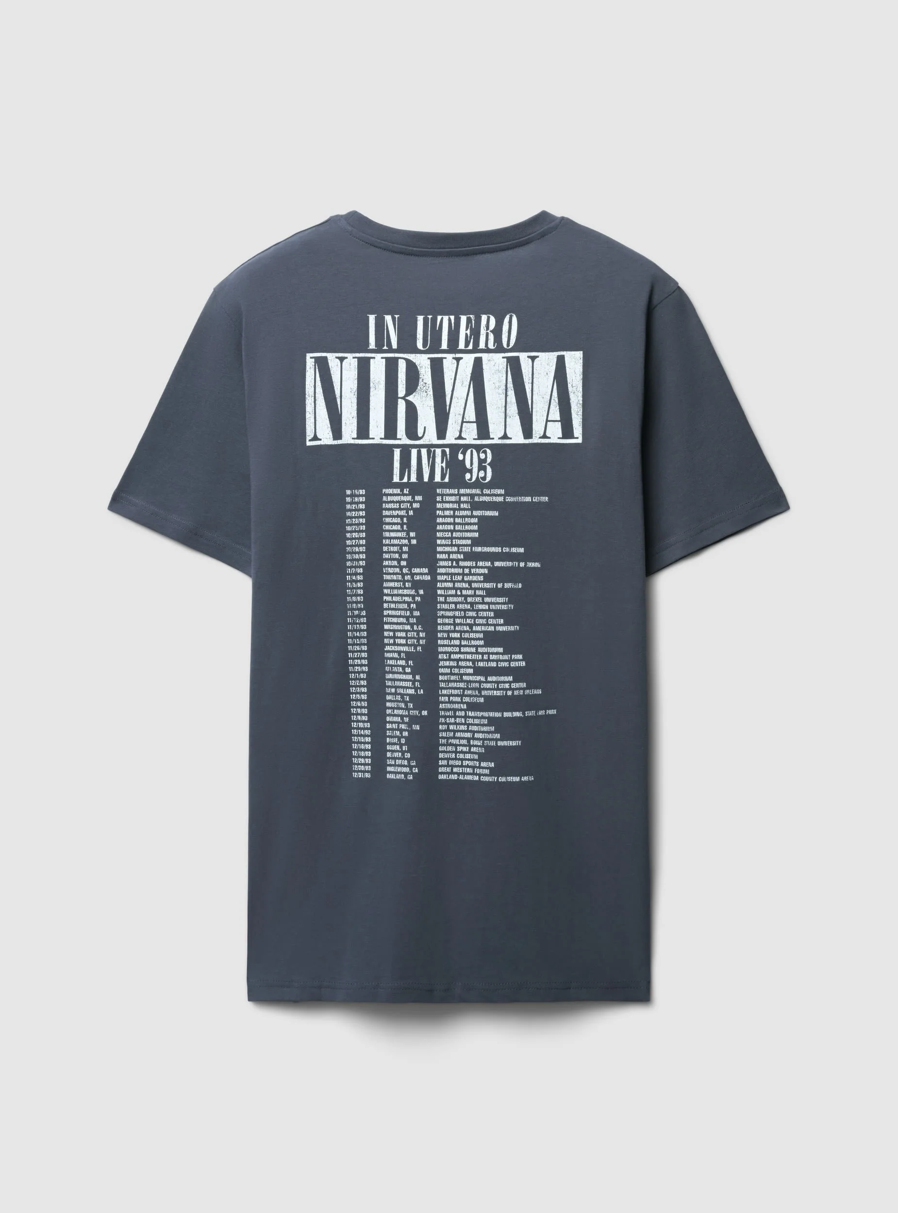 T-shirt stampa Nirvana® fronte/retro - Image 4