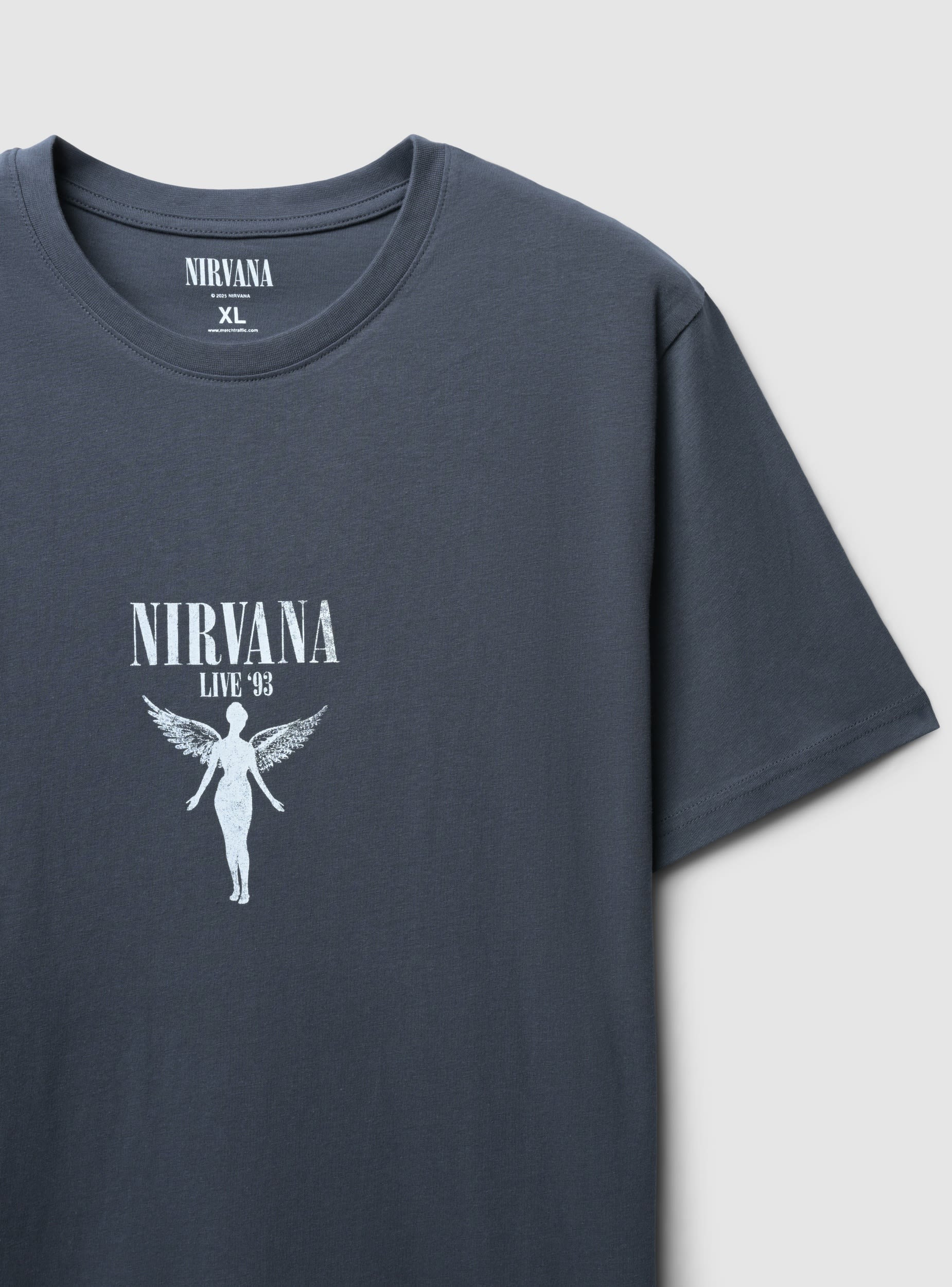 T-shirt stampa Nirvana® fronte/retro - Image 5