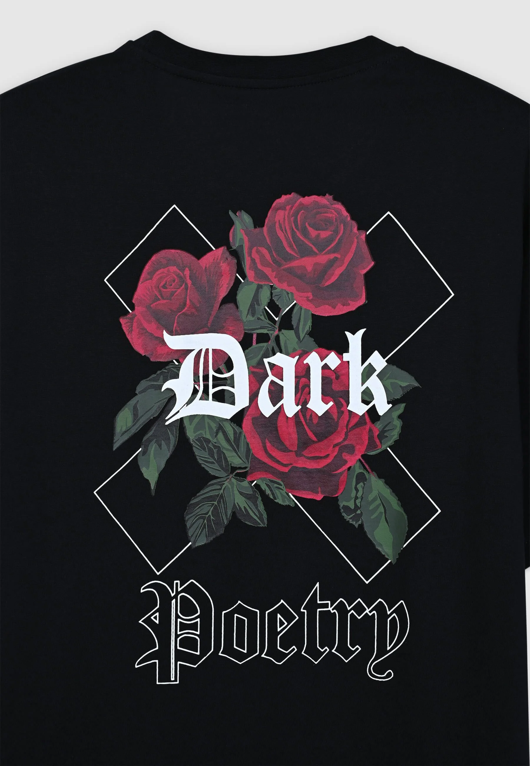 T-shirt stampa rose fronte/retro - Image 6