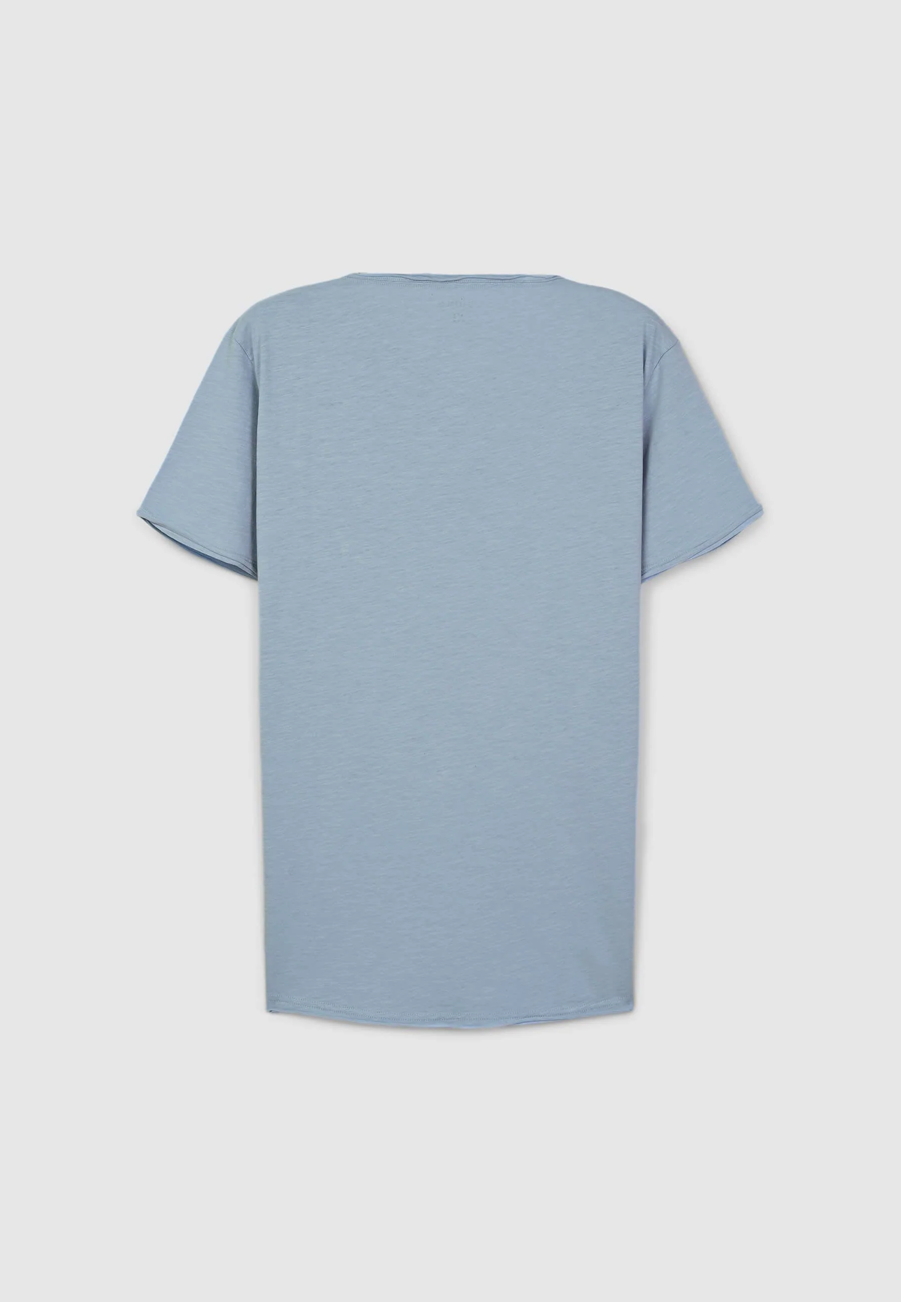 T-shirt taglio vivo tessuto fiammato - Image 4