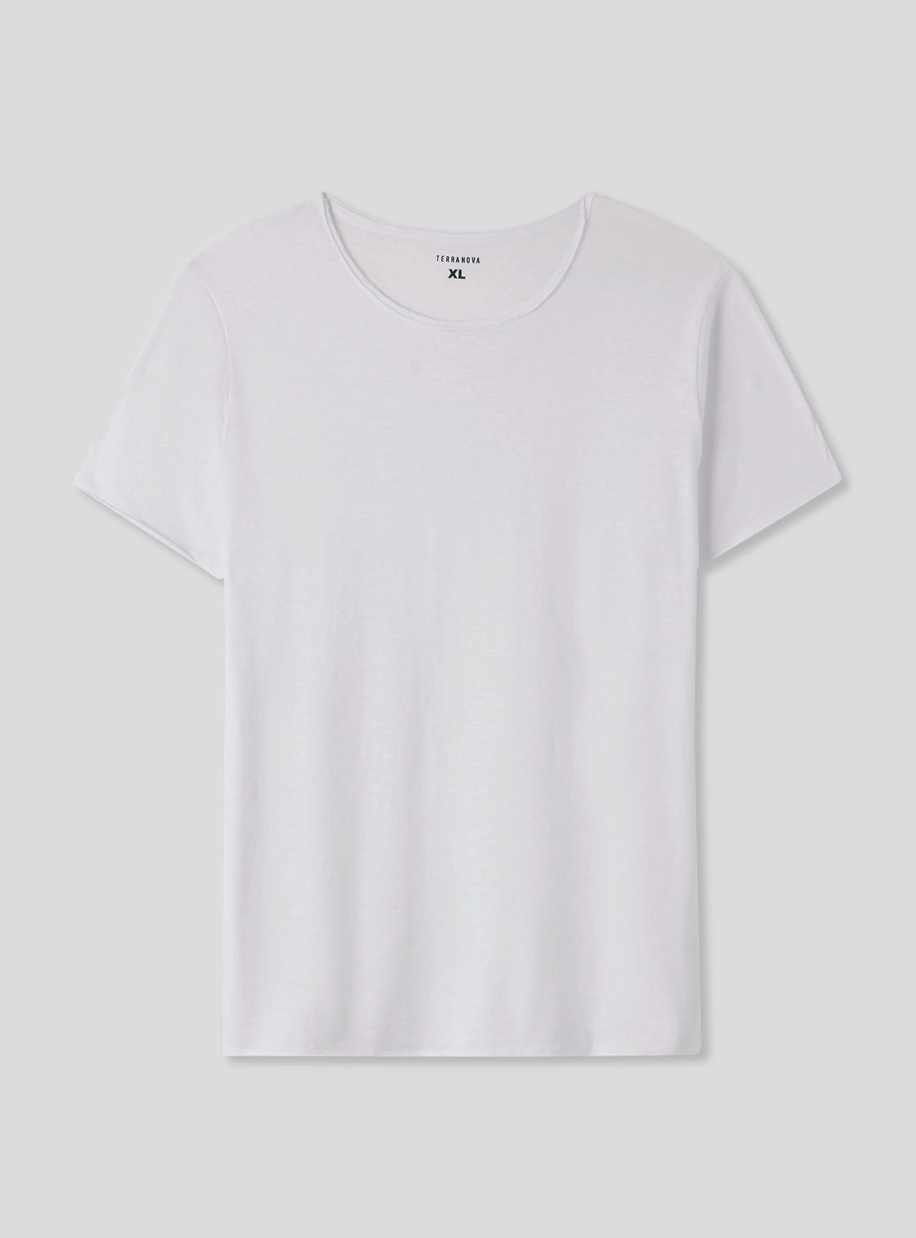 T-shirt taglio vivo tessuto fiammato - Image 4