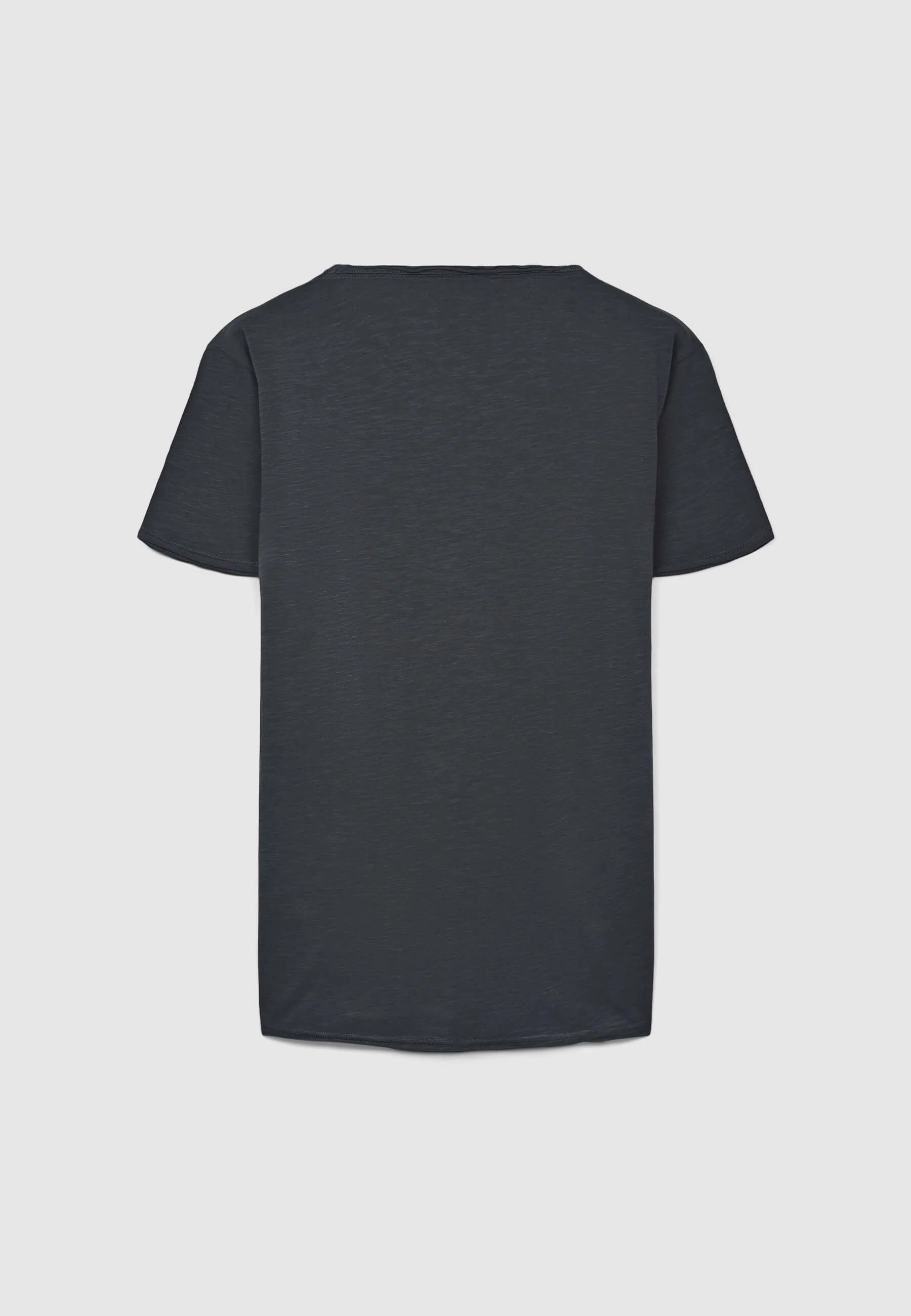 T-shirt taglio vivo tessuto fiammato - Image 6