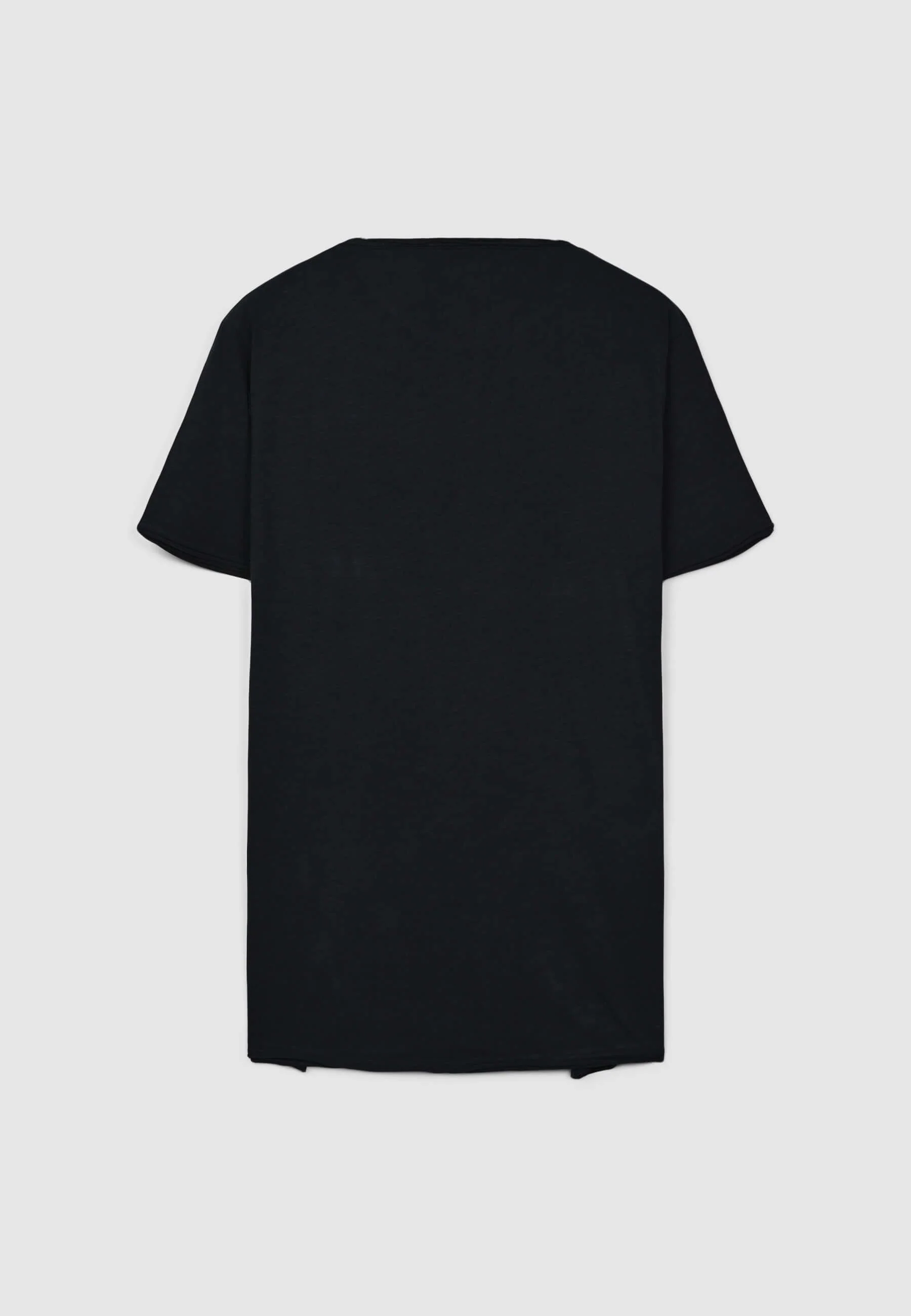 T-shirt taglio vivo tessuto fiammato - Image 4
