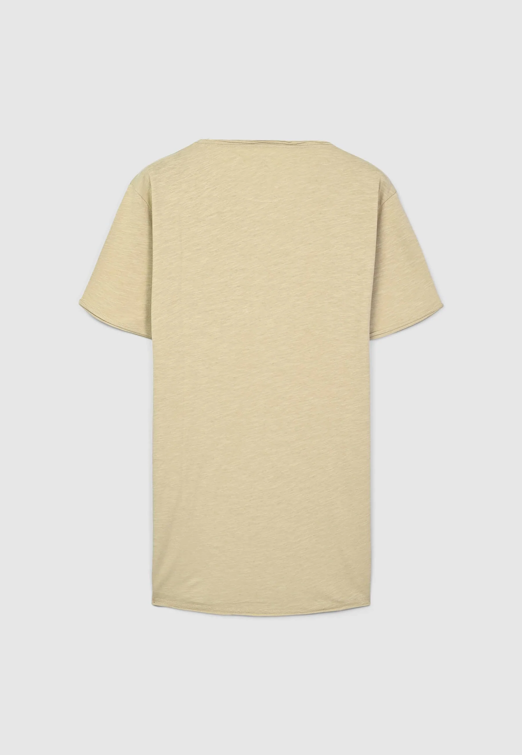 T-shirt taglio vivo tessuto fiammato - Image 6