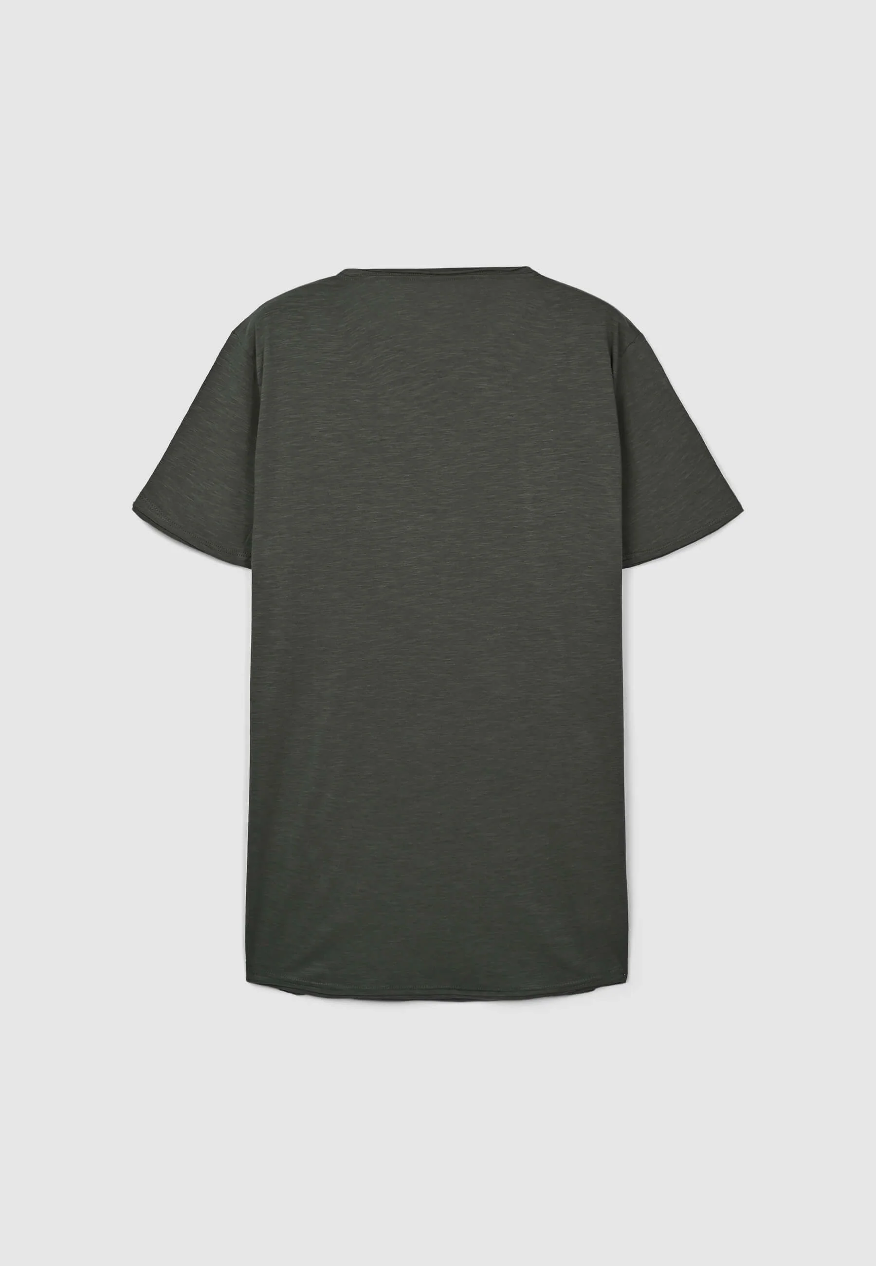 T-shirt taglio vivo tessuto fiammato - Image 5