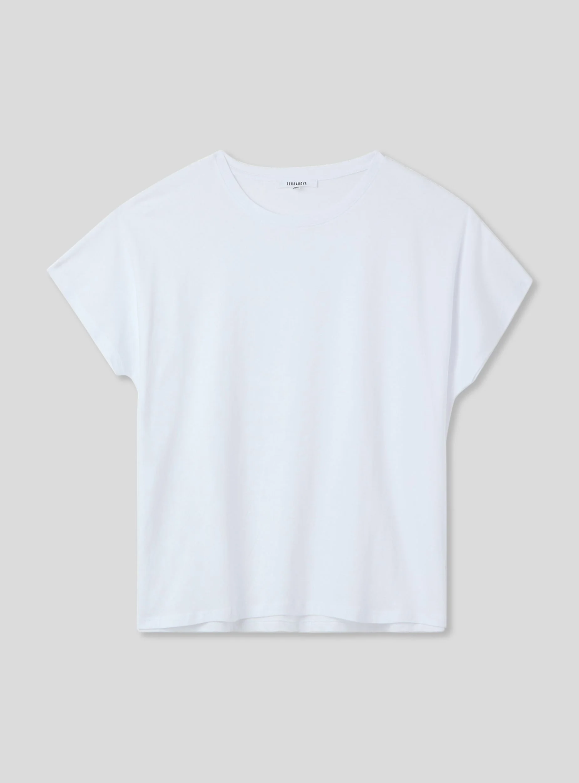 T-shirt tinta unita ampia - Image 4