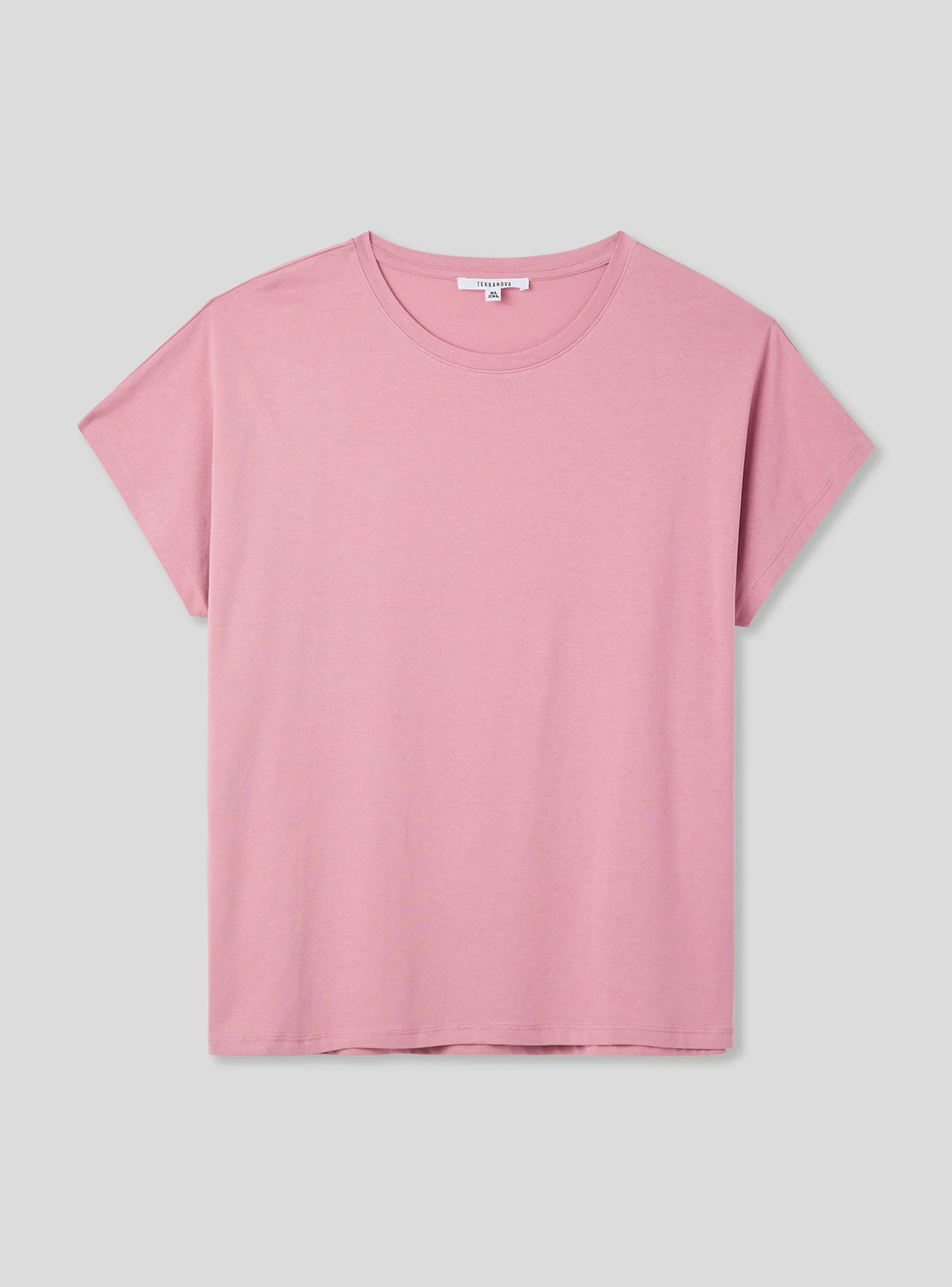 T-shirt tinta unita ampia - Image 4