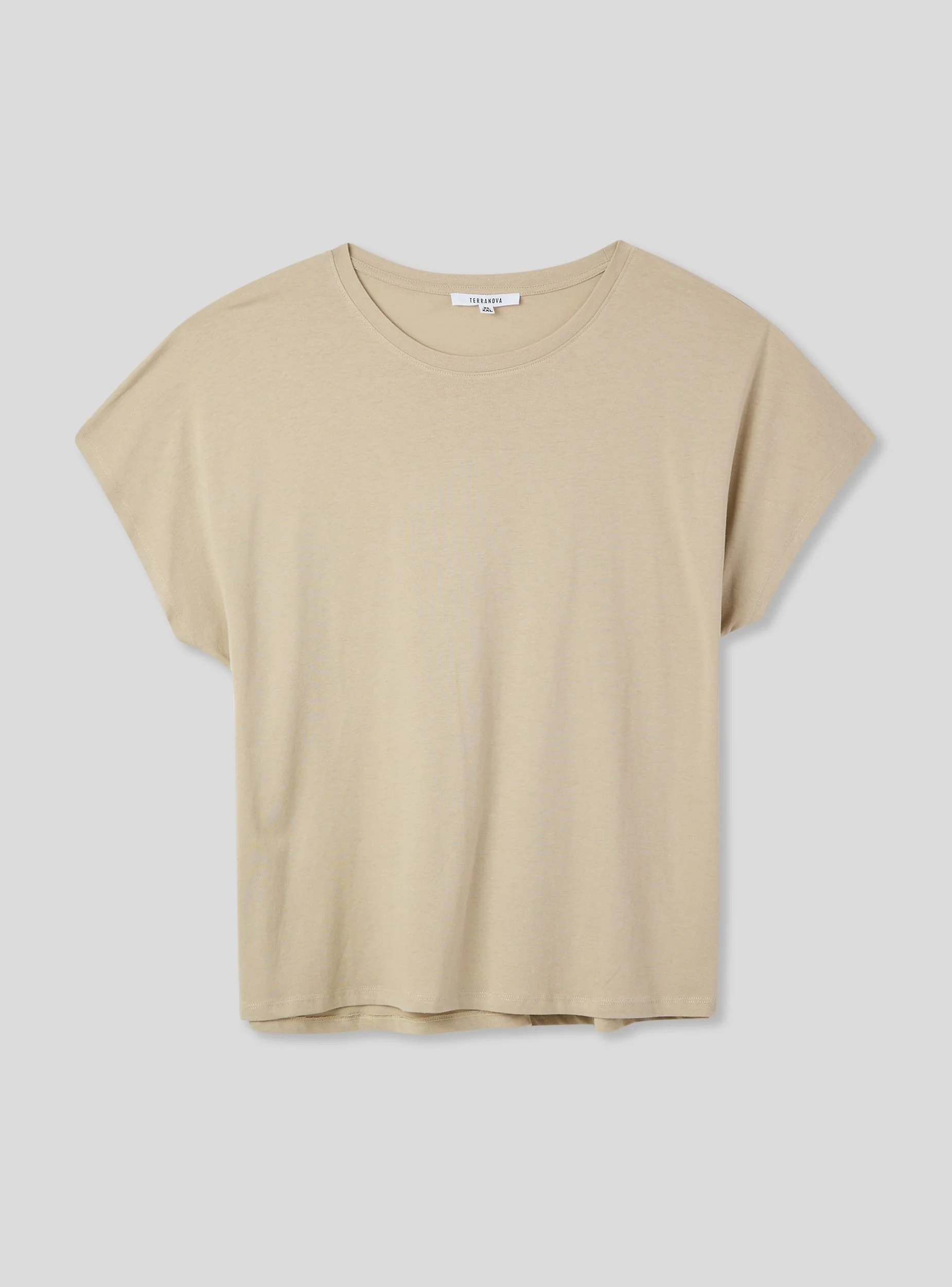 T-shirt tinta unita ampia - Image 4