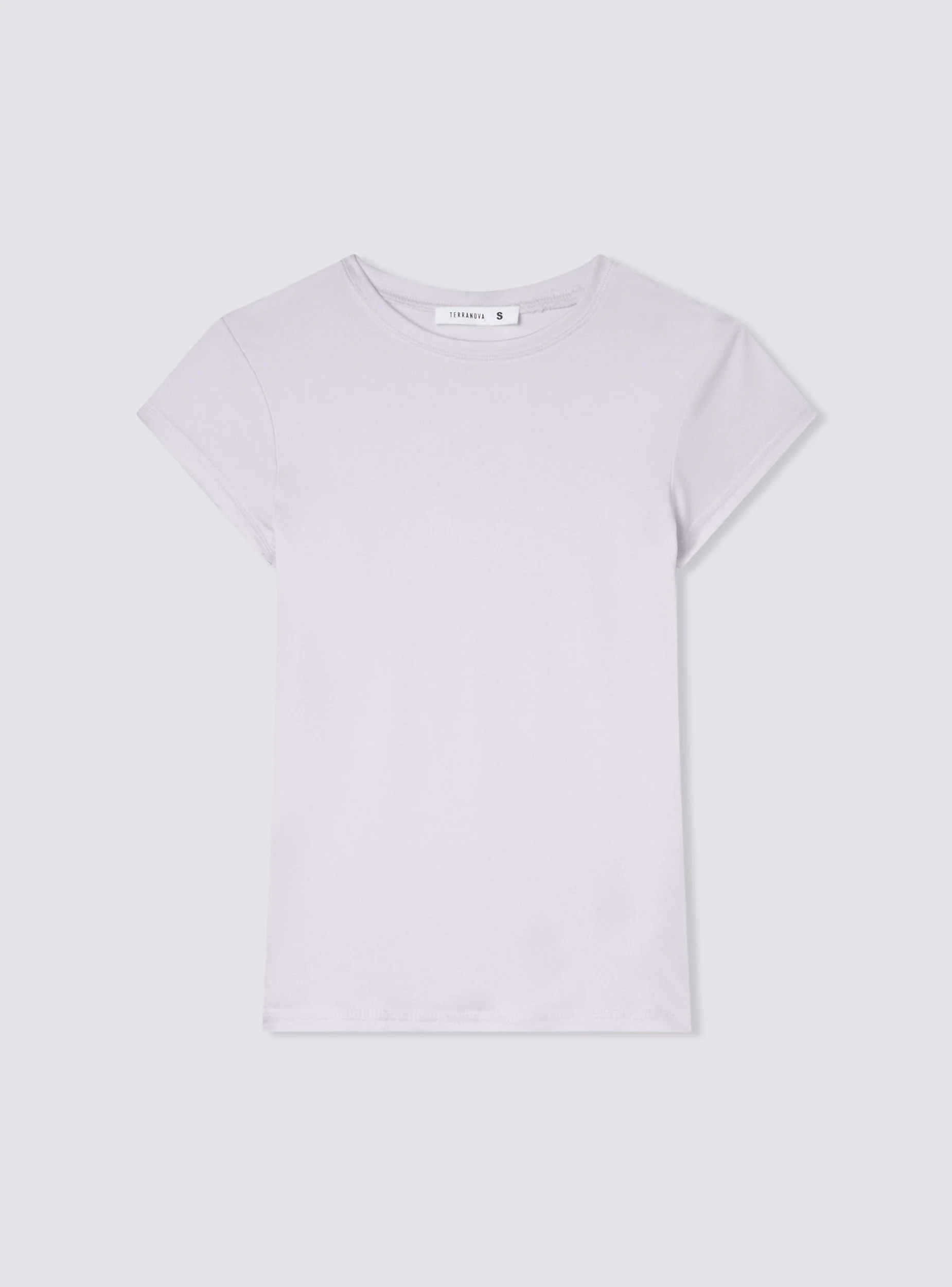 T-shirt tinta unita elasticizzata - Image 6