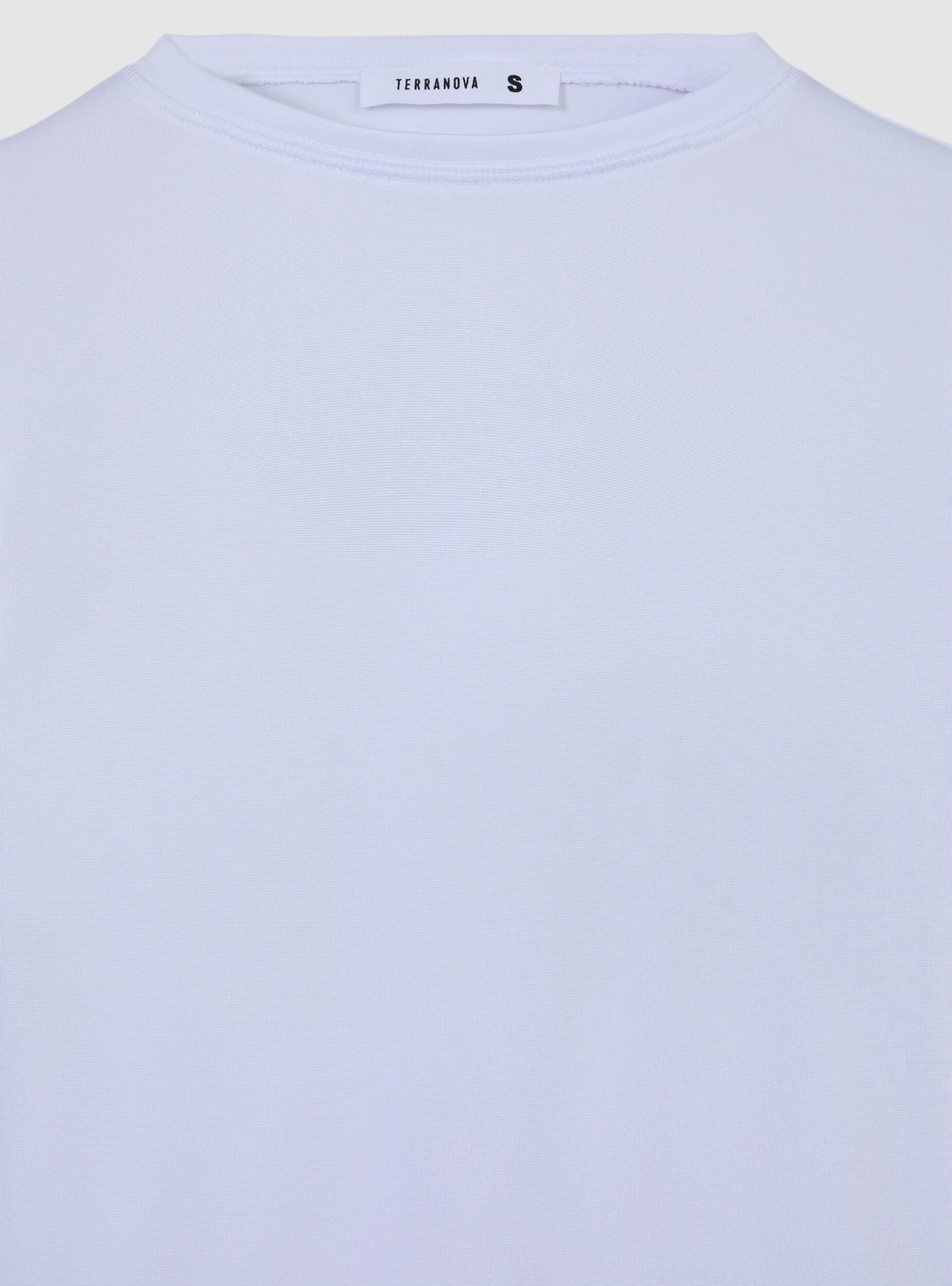 T-shirt tinta unita elasticizzata - Image 8