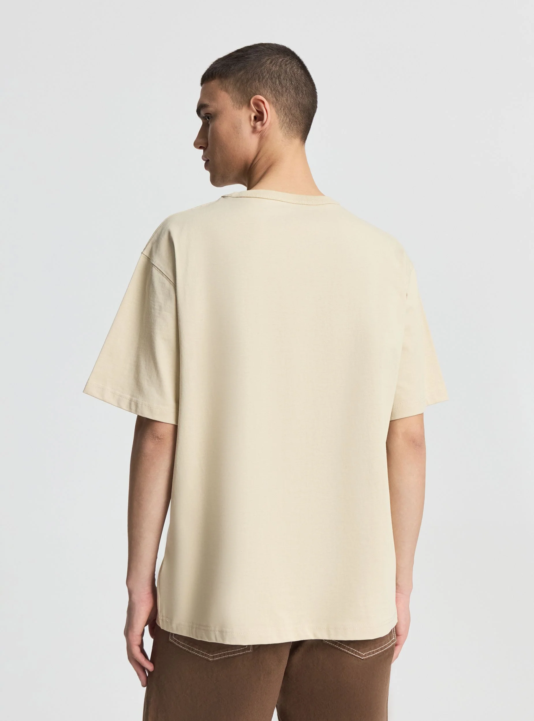 T-shirt tinta unita heavy weight - Image 3
