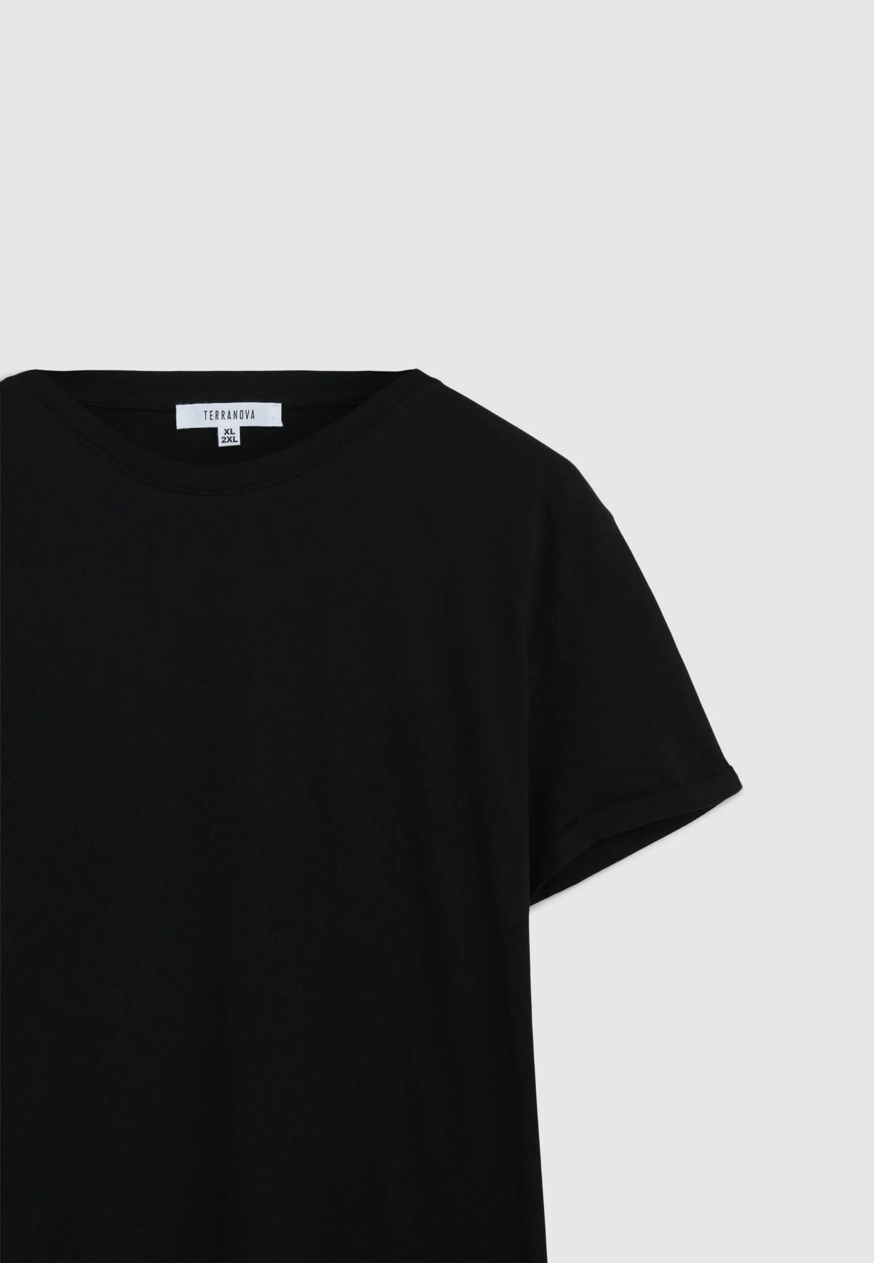 T-shirt tinta unita maxi - Image 4